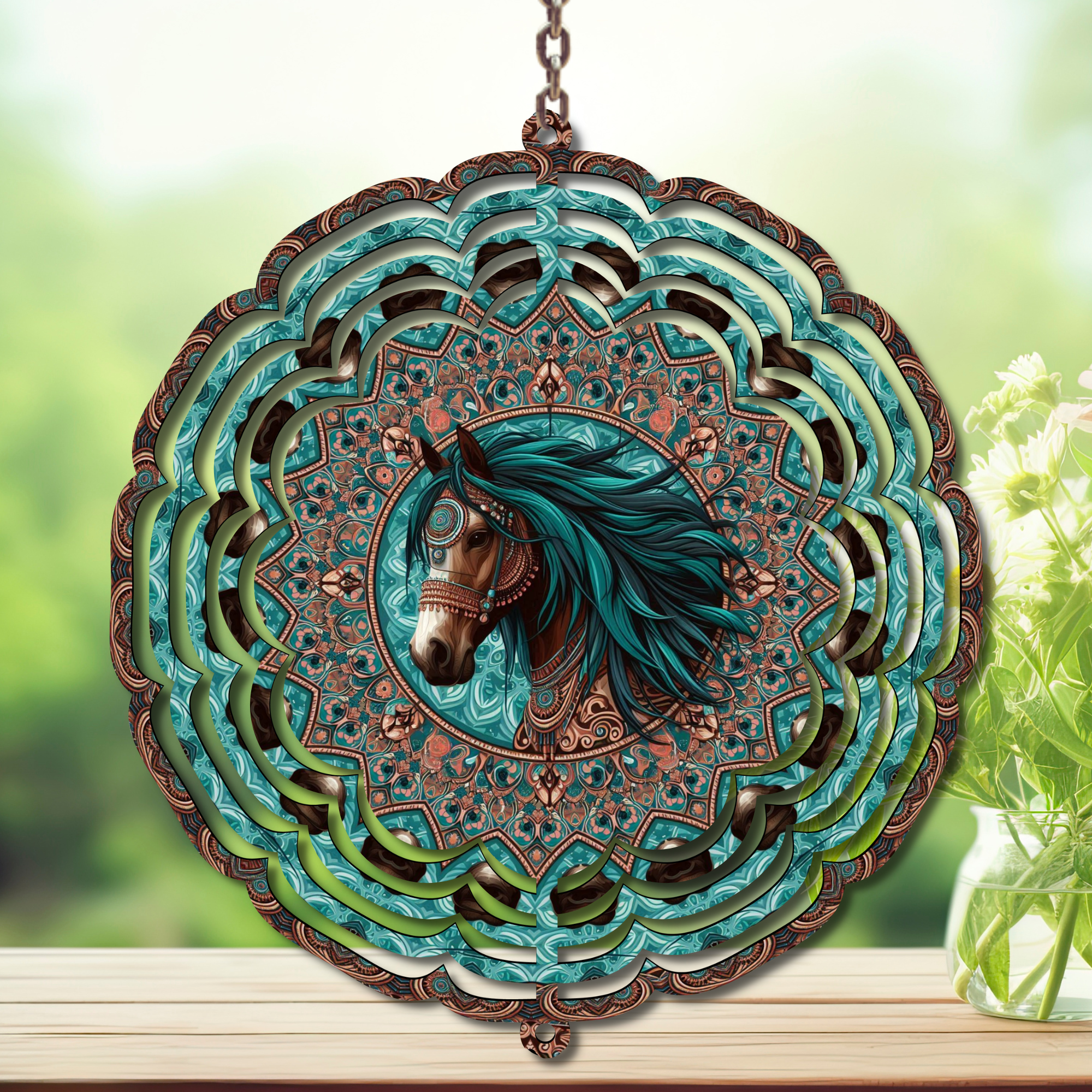 Wind Spinner - Collection Aluminum Metal Yard Art Outdoor Decor