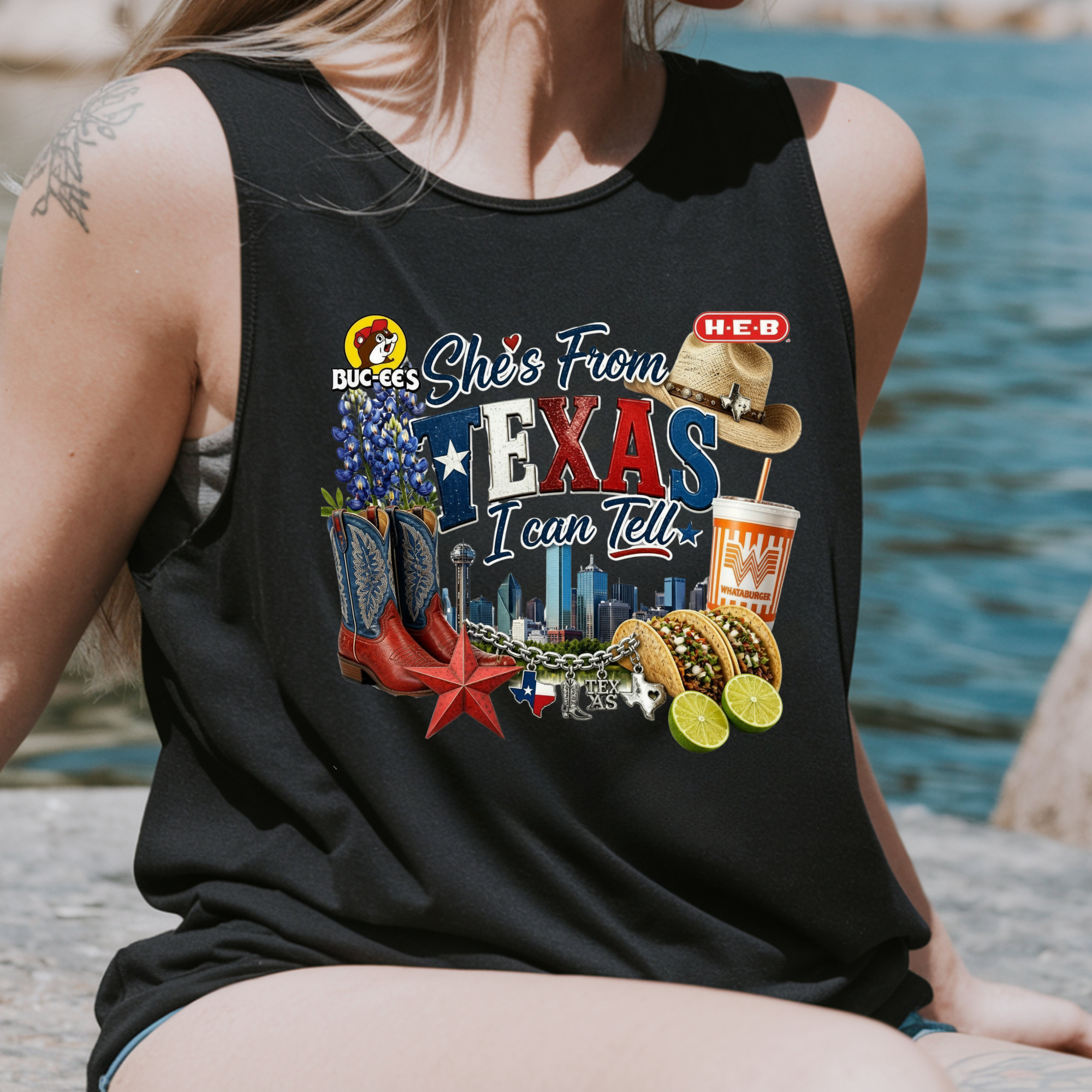 She's From Texas Tank Top