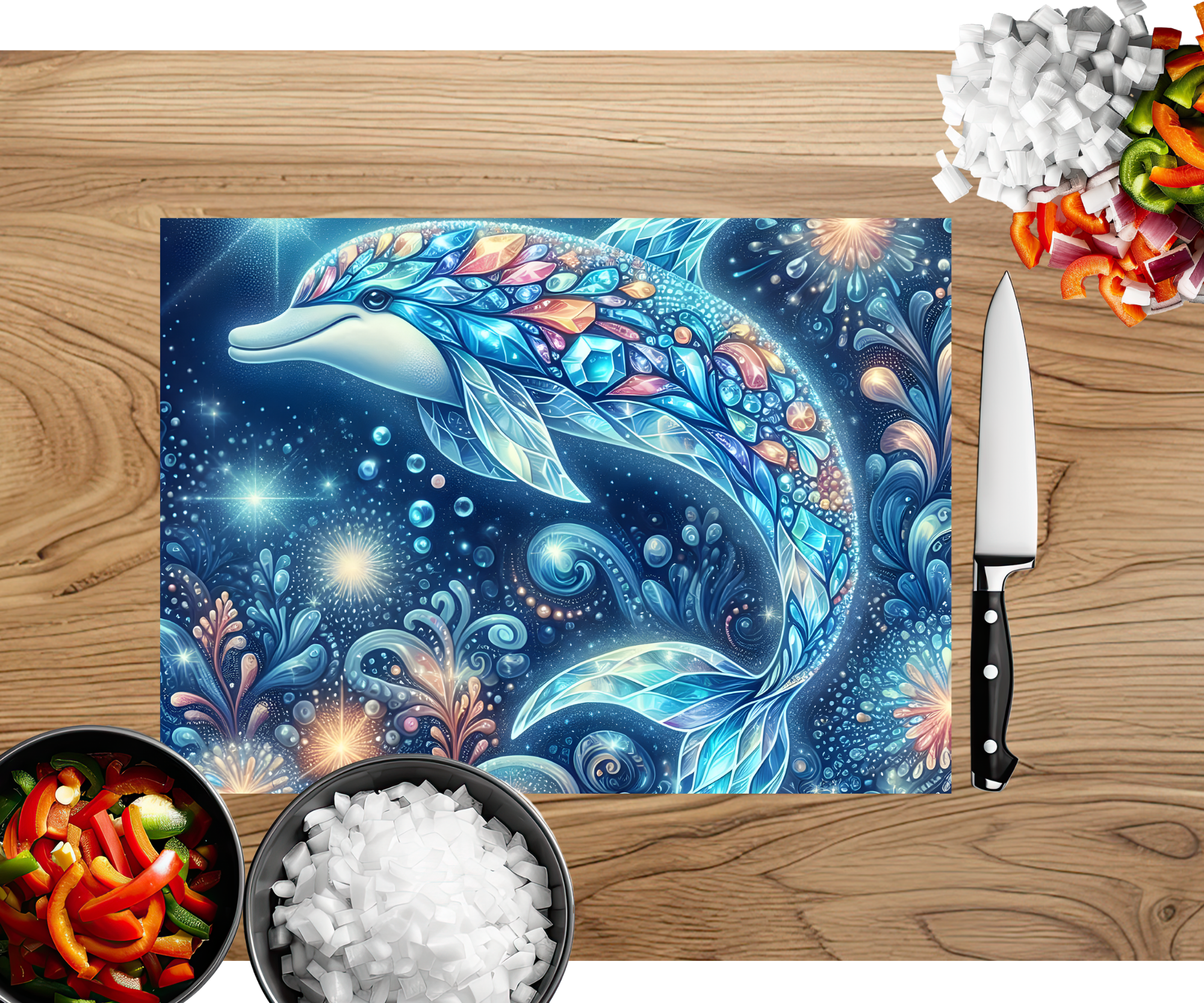 Make a Splash Dolphin Cutting Board