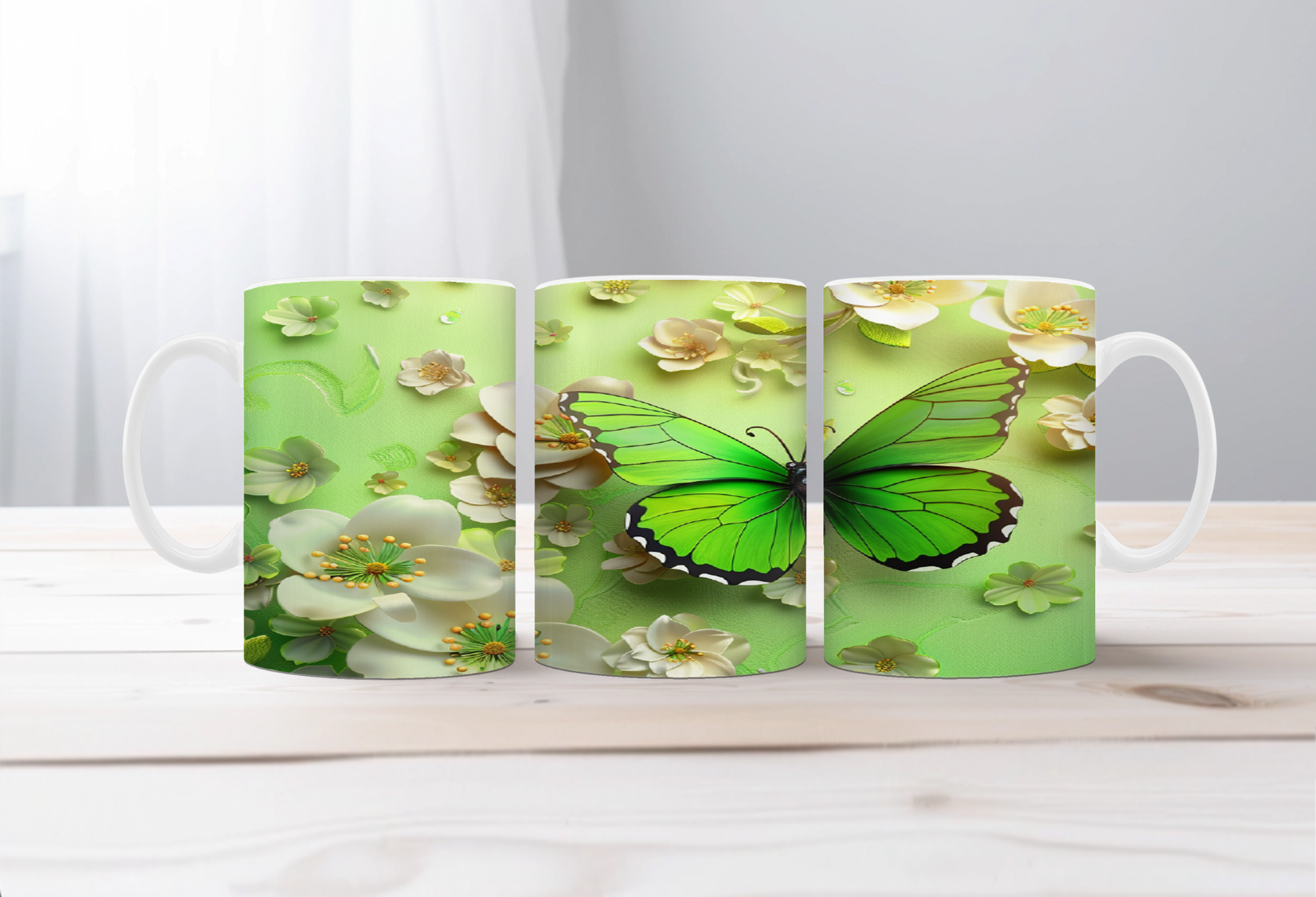 Butterfly Mugs. Two Sizes and Multiple images to choose from.