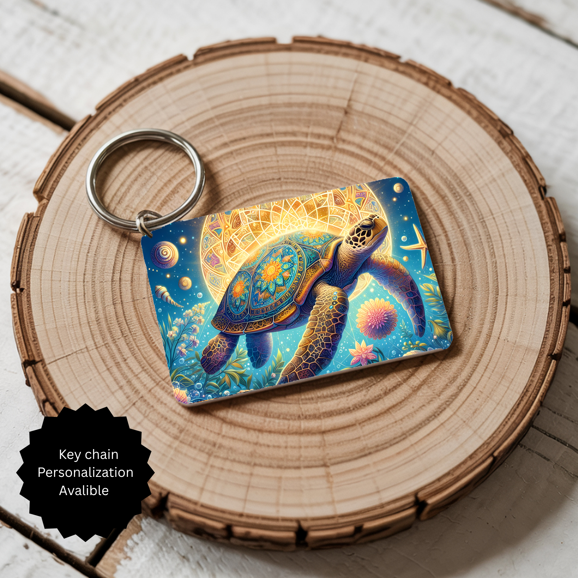 Sea Turtle Keychain