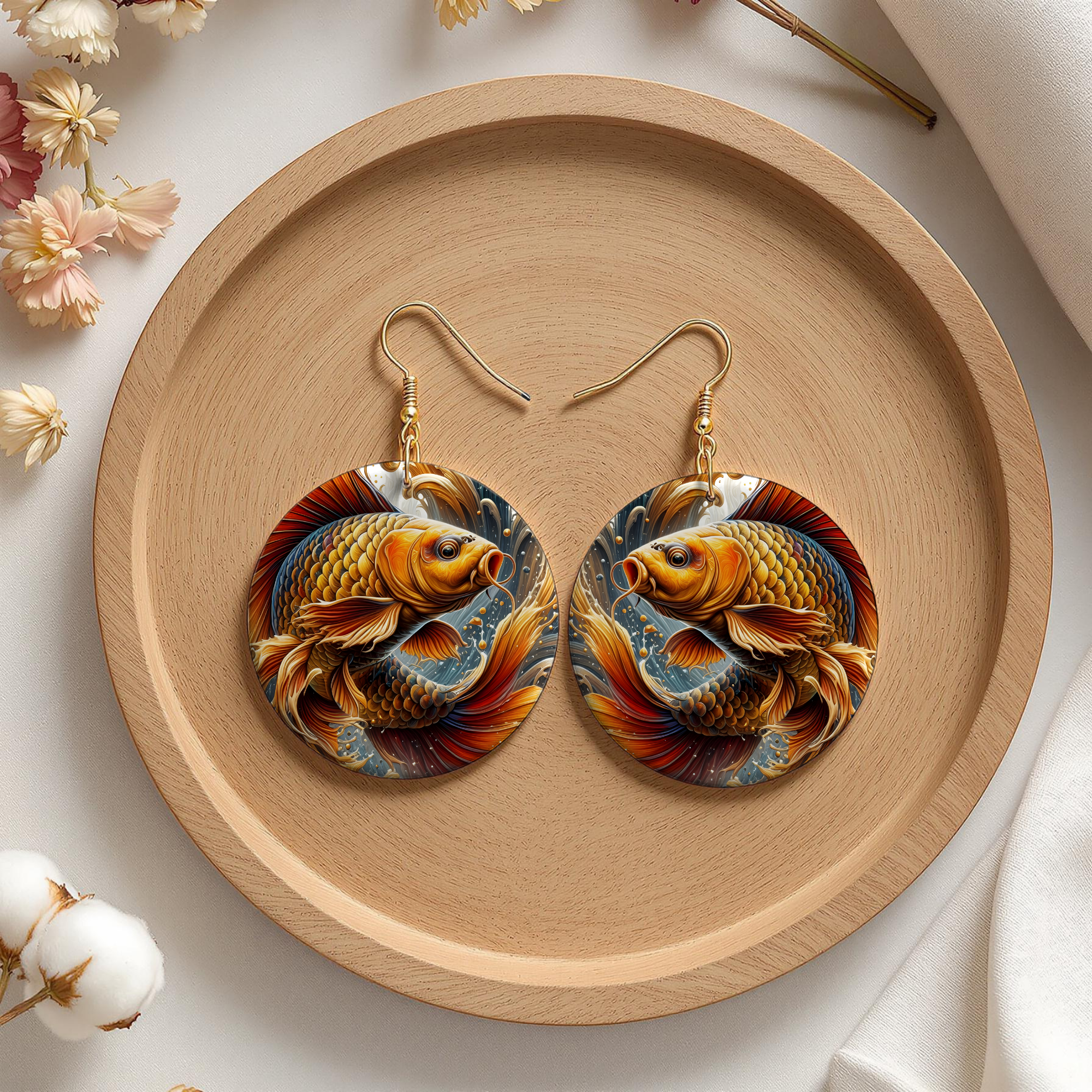 Koi Fish Earrings