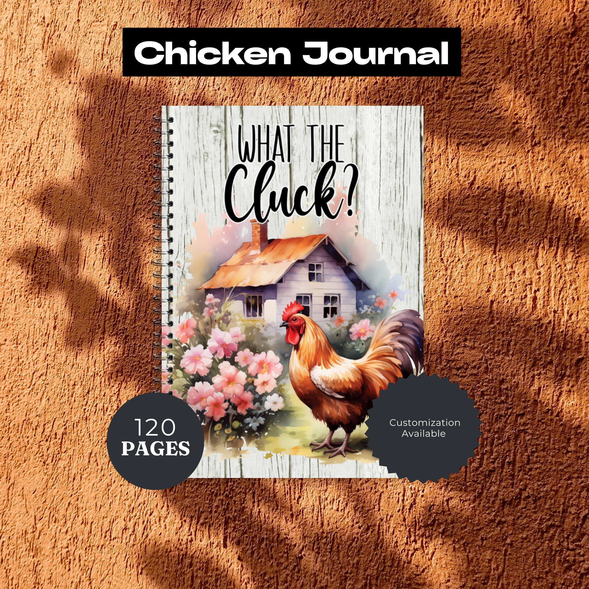 Cluck & Create Chicken Journals