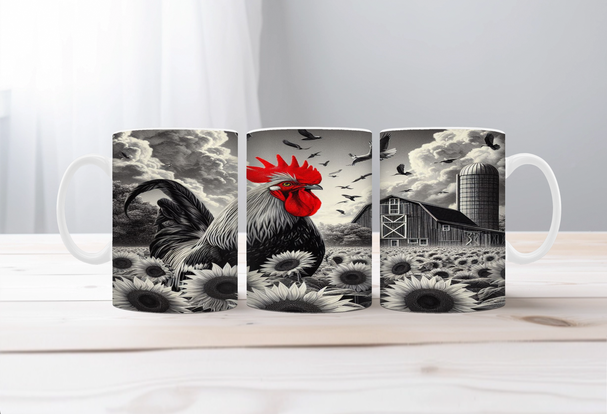 Country Coop Chicken Mug