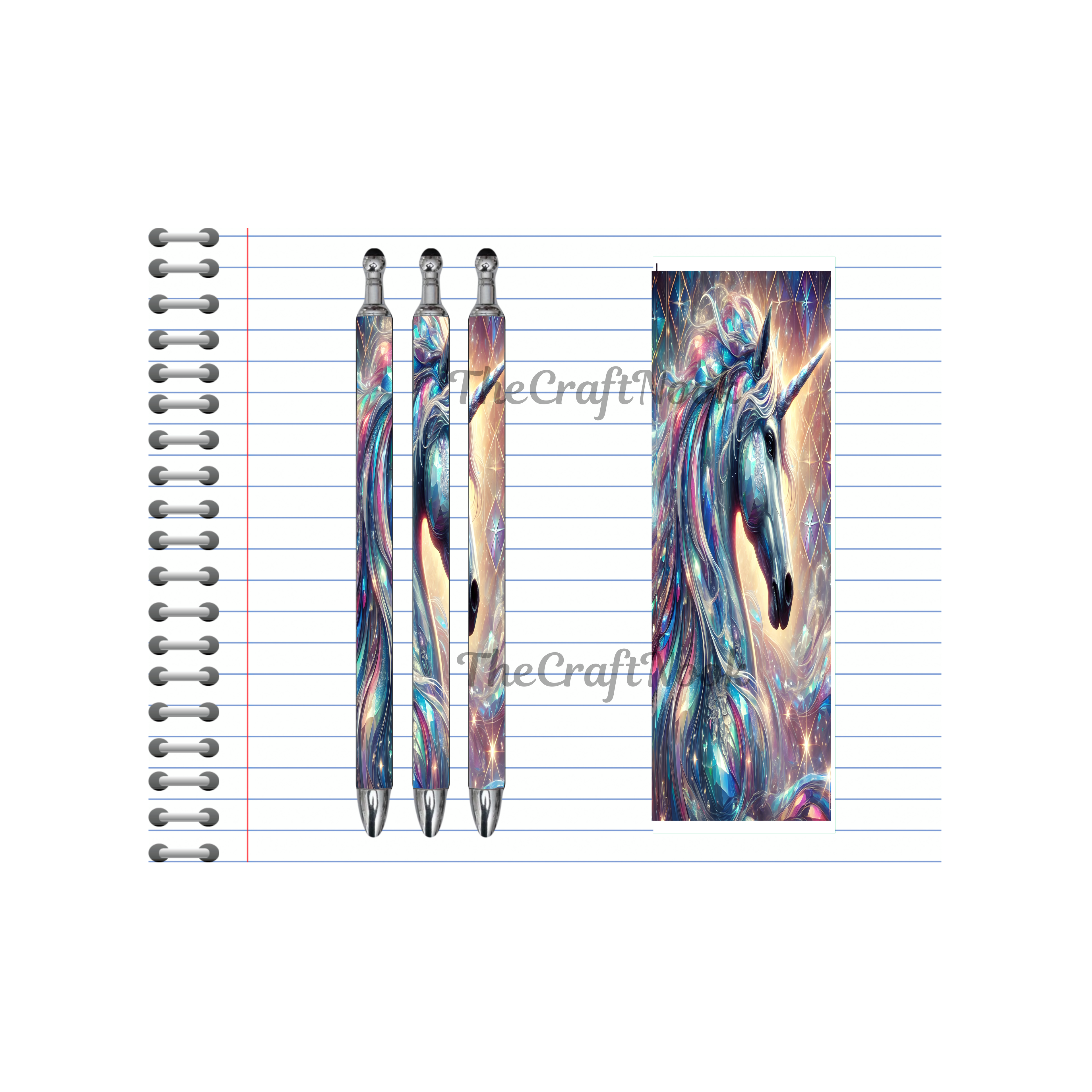 Refillable Pens, Unicorn Images multiple options and Images available.