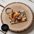 Koi Fish Keychain