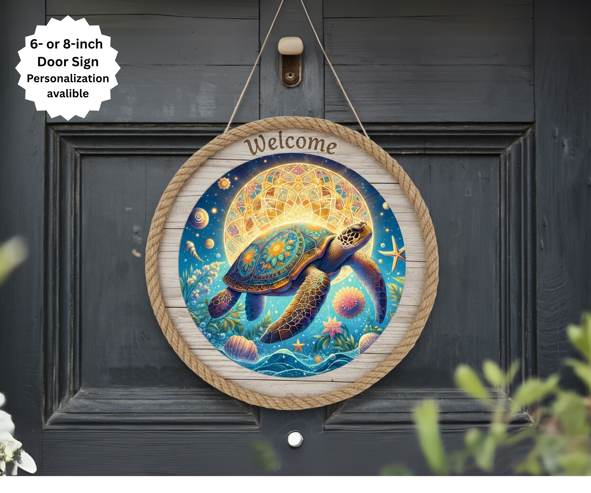 Sea Turtle Door Signs