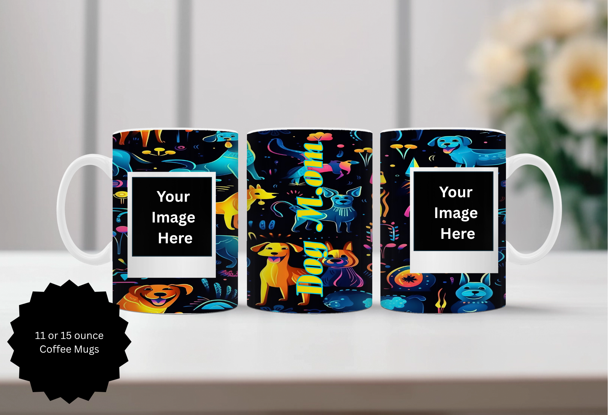 Mother's Day Mugs Human and Fur.