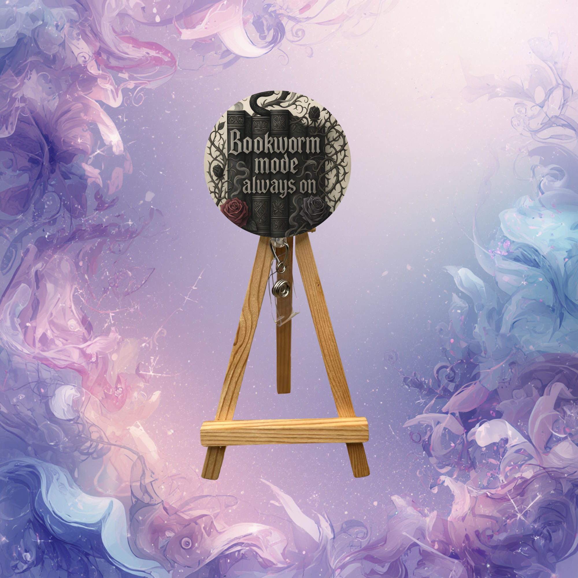Once Upon a Badge Pull Book Themed. Multiple Images available.