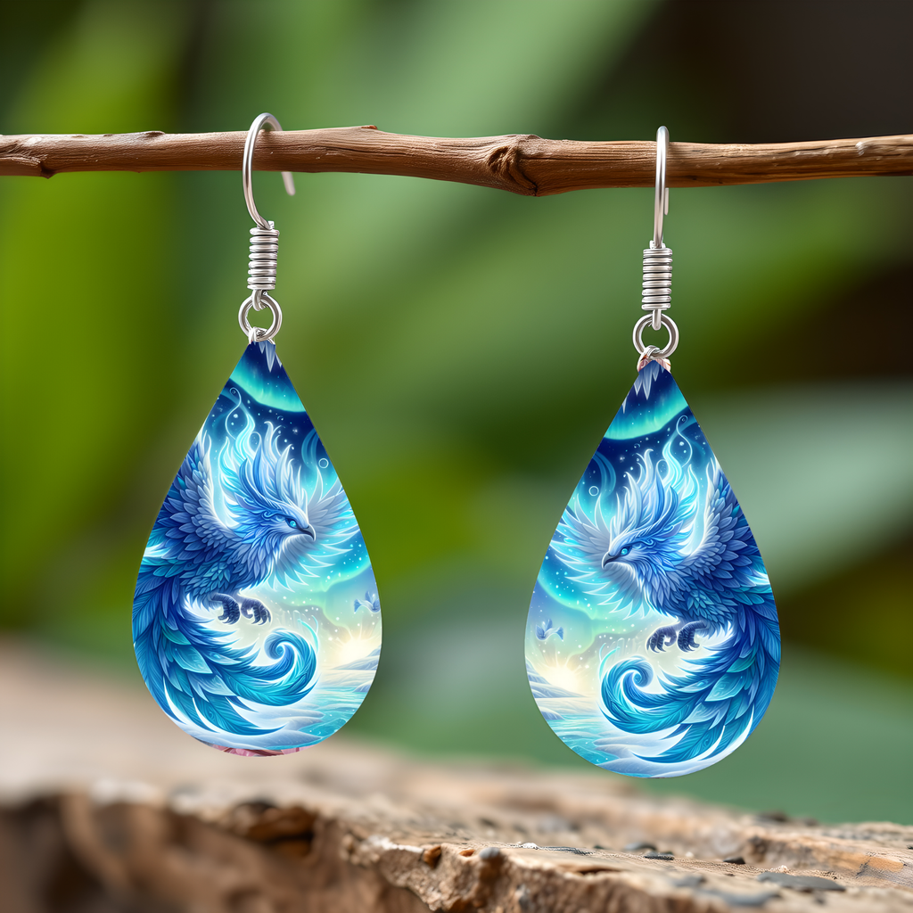 Phoenix Teardrop Earrings
