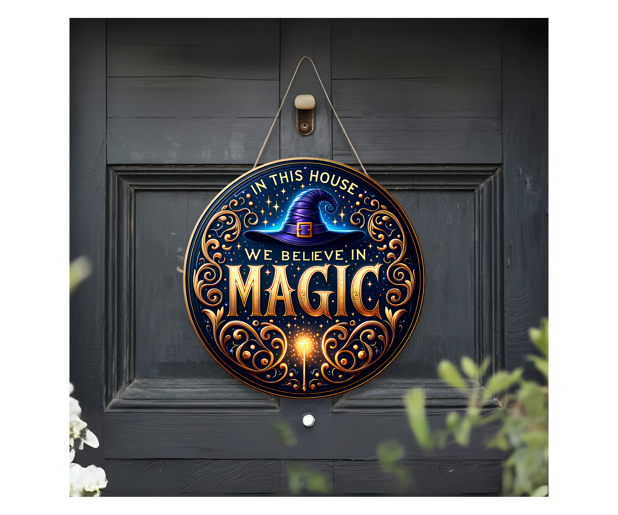 Spooky season Halloween Door signs