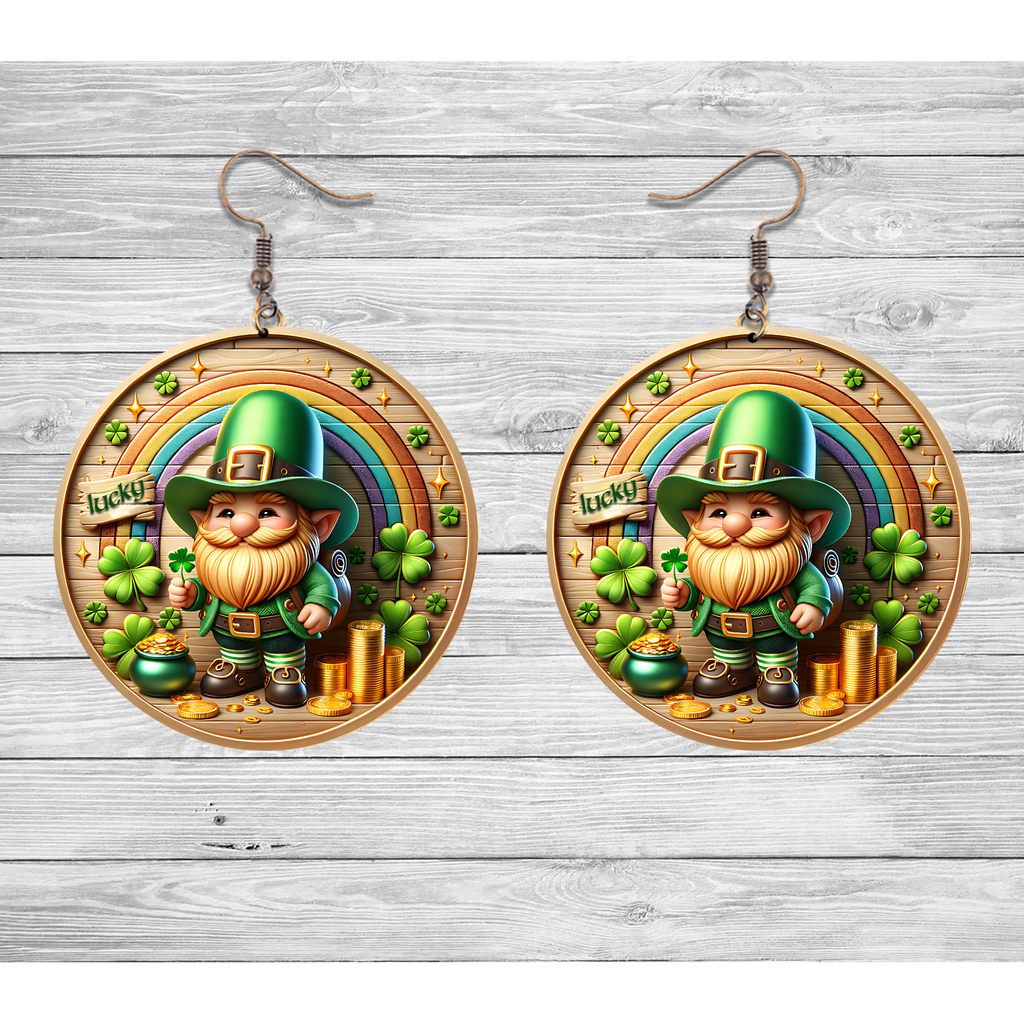 Lucky Leprechaun Earrings