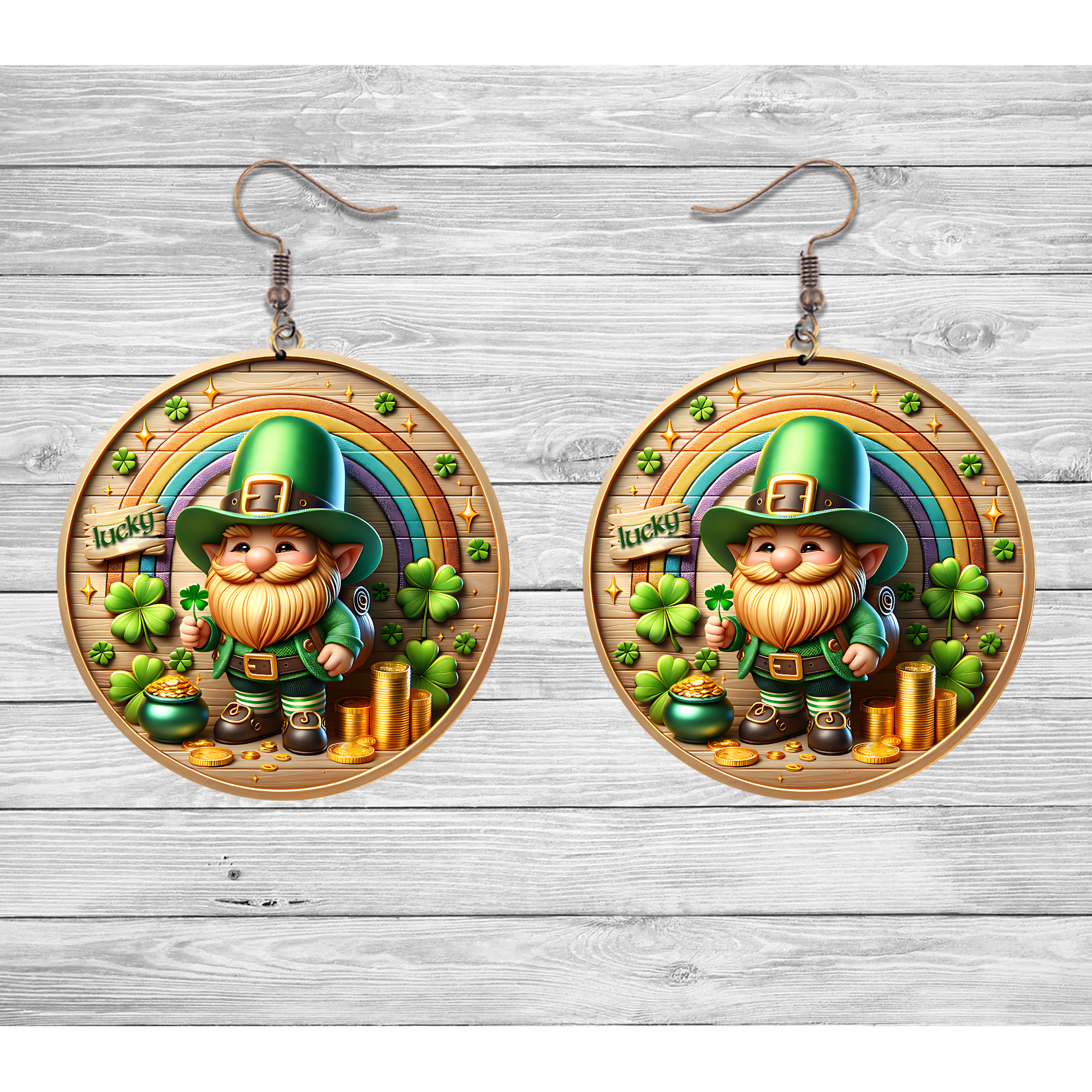 Lucky Leprechaun Earrings