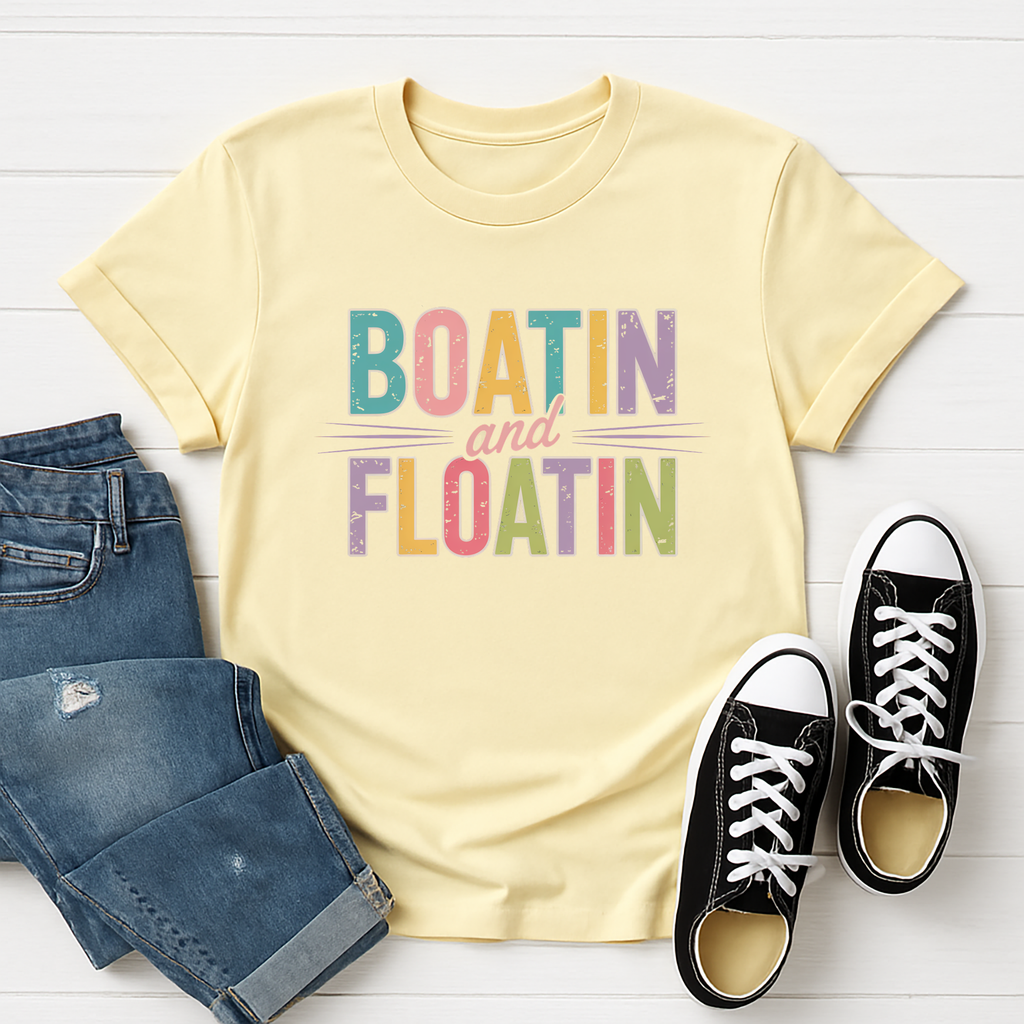 Boatin' and Floatin' Graphic Tee
