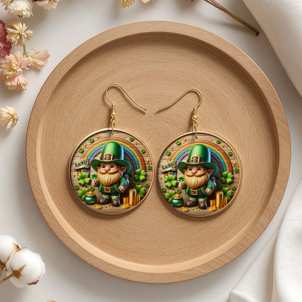 Lucky Leprechaun Earrings