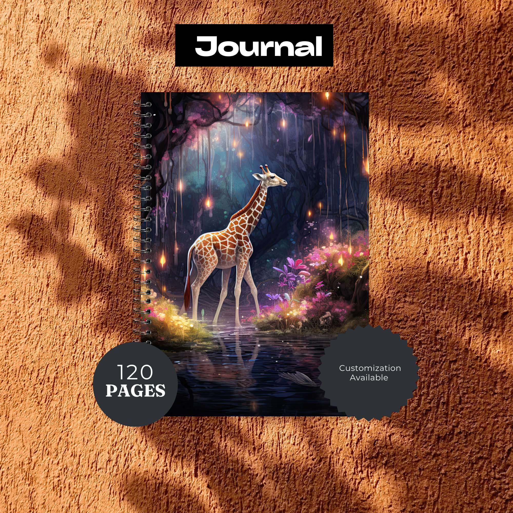 Tall & Kind Giraffe Writing Journal