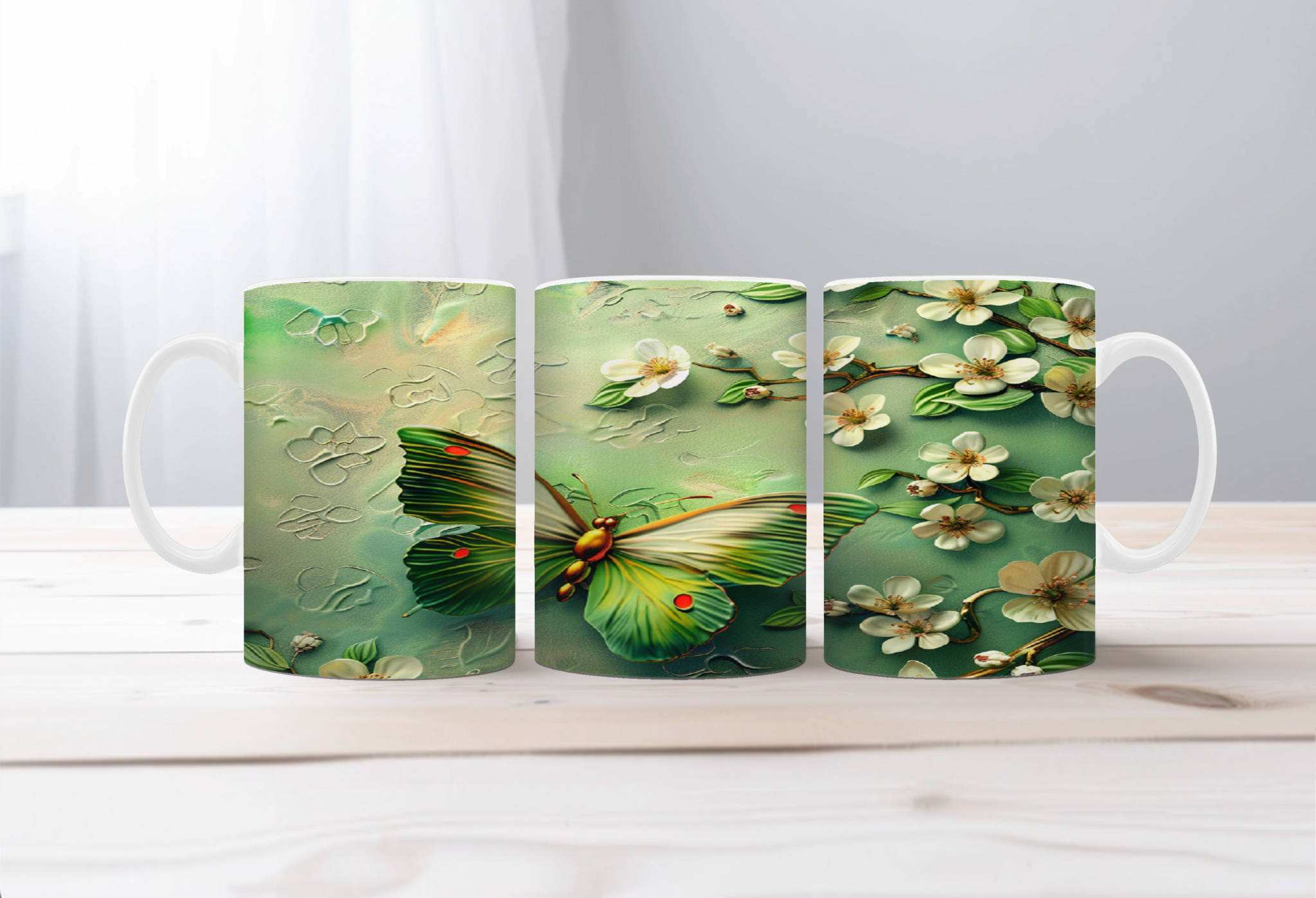 Butterfly Mugs. Two Sizes and Multiple images to choose from.