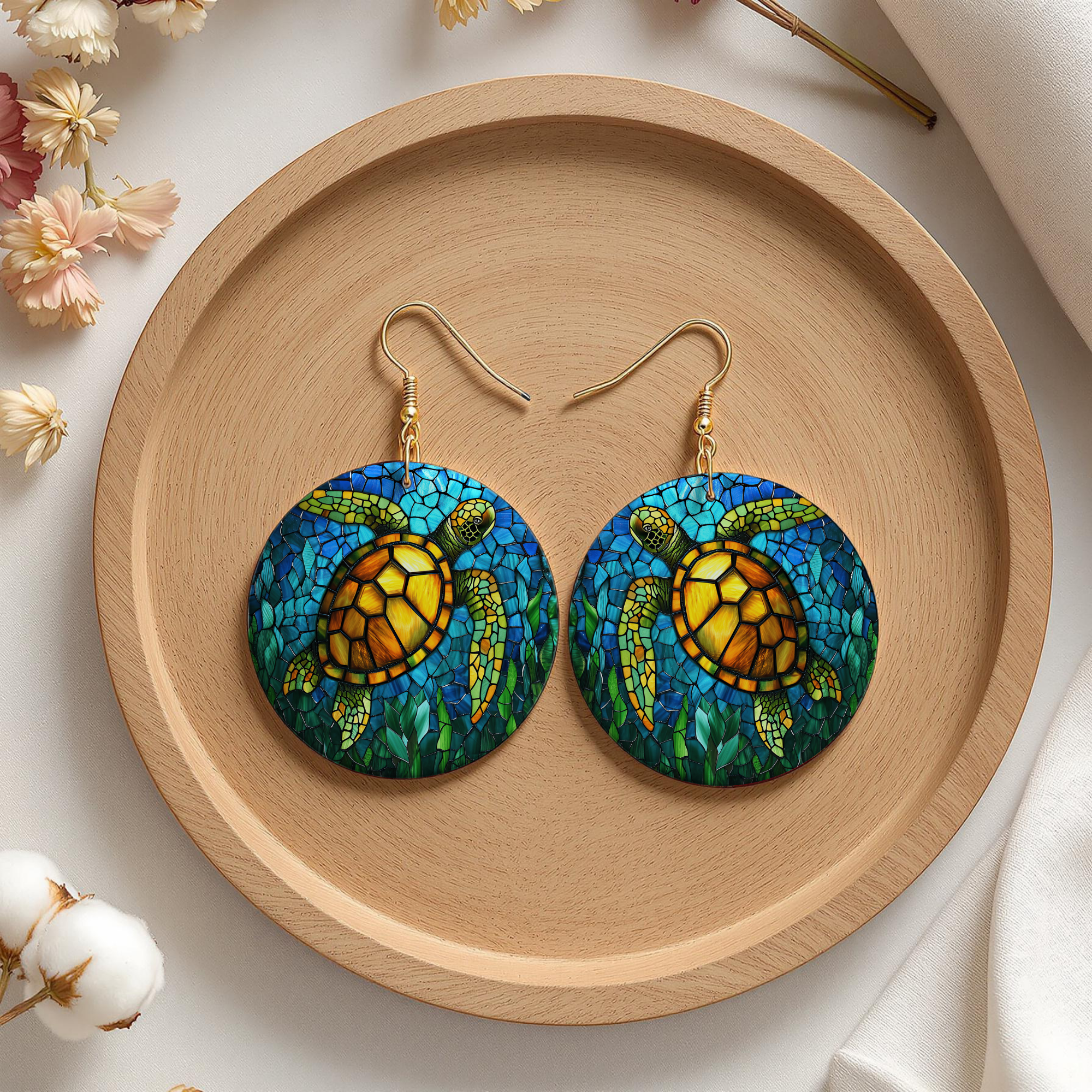 Sea Turtle Earrings — Choose Your Design
