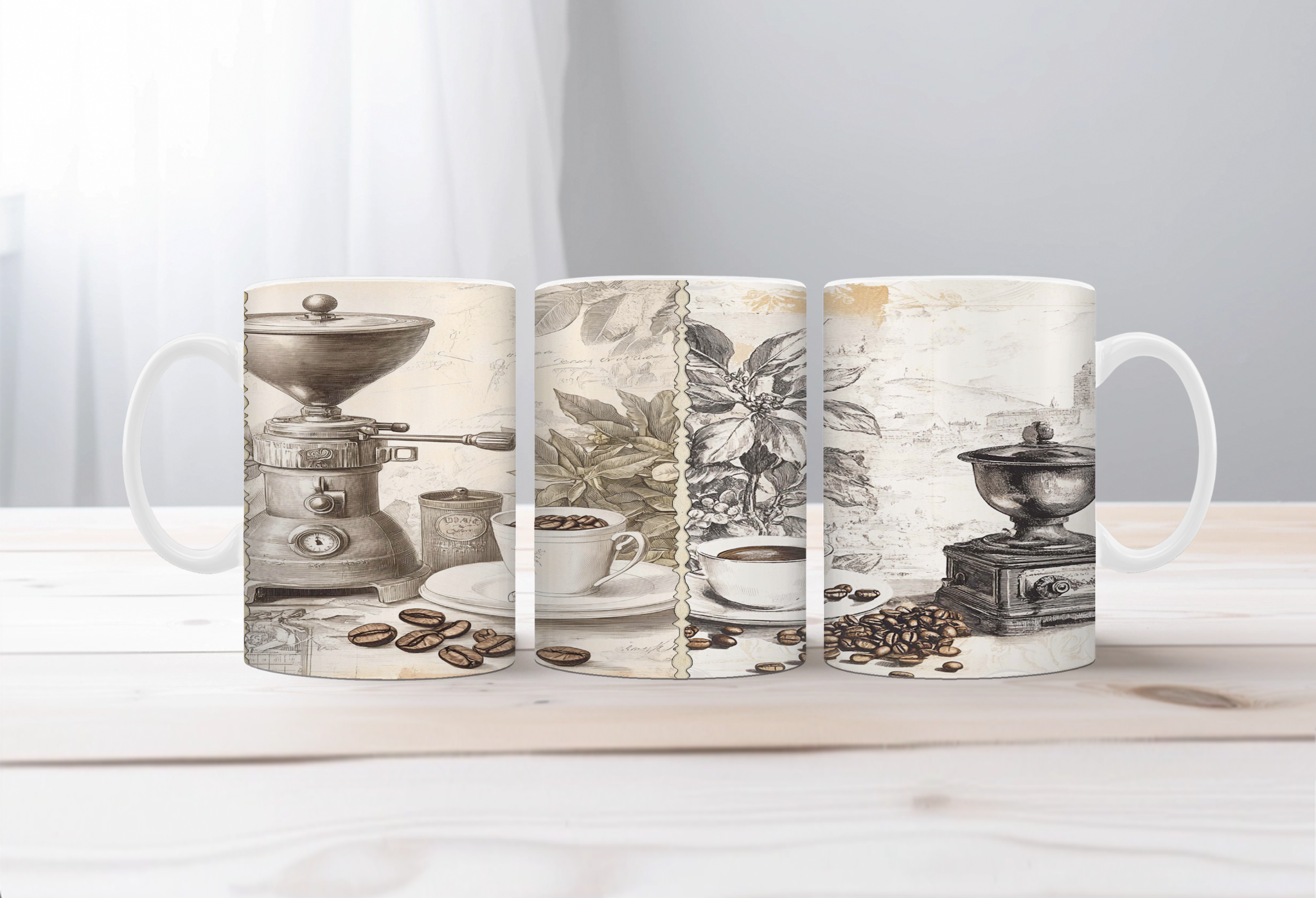Rise & Grind Coffee Mugs