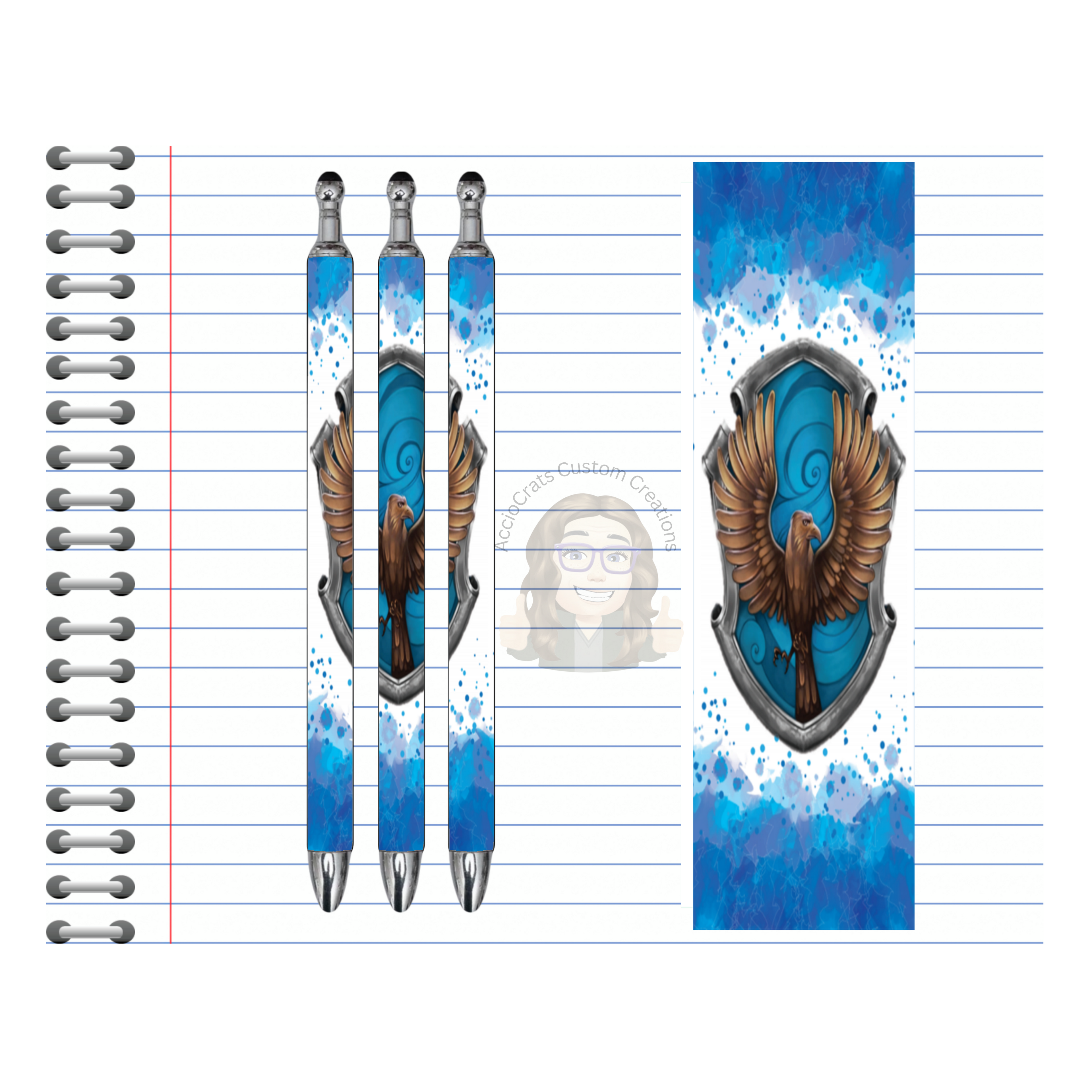 Refillable Pens, Wizard Images. Write with a little magic! ✨🪄Multiple options and Images available.