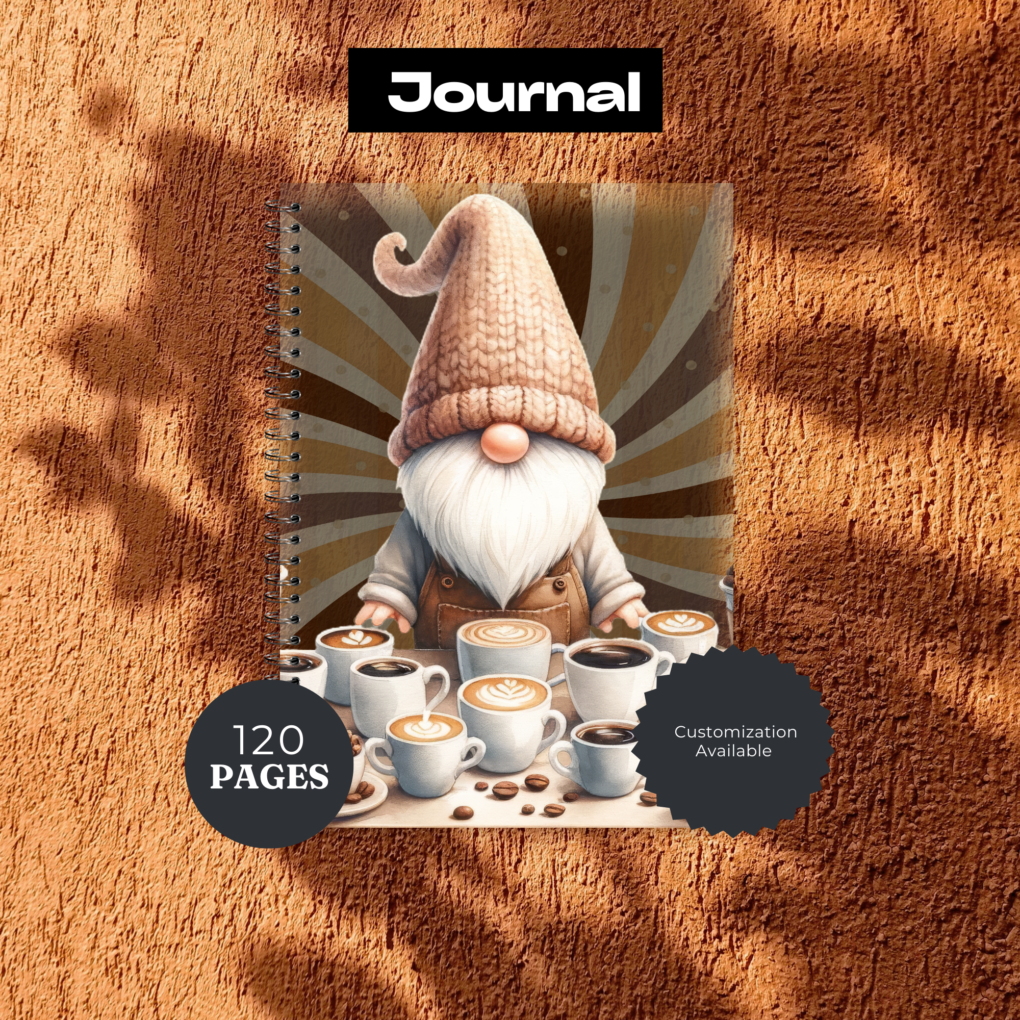 Brew‑tiful Thoughts Coffee Journal