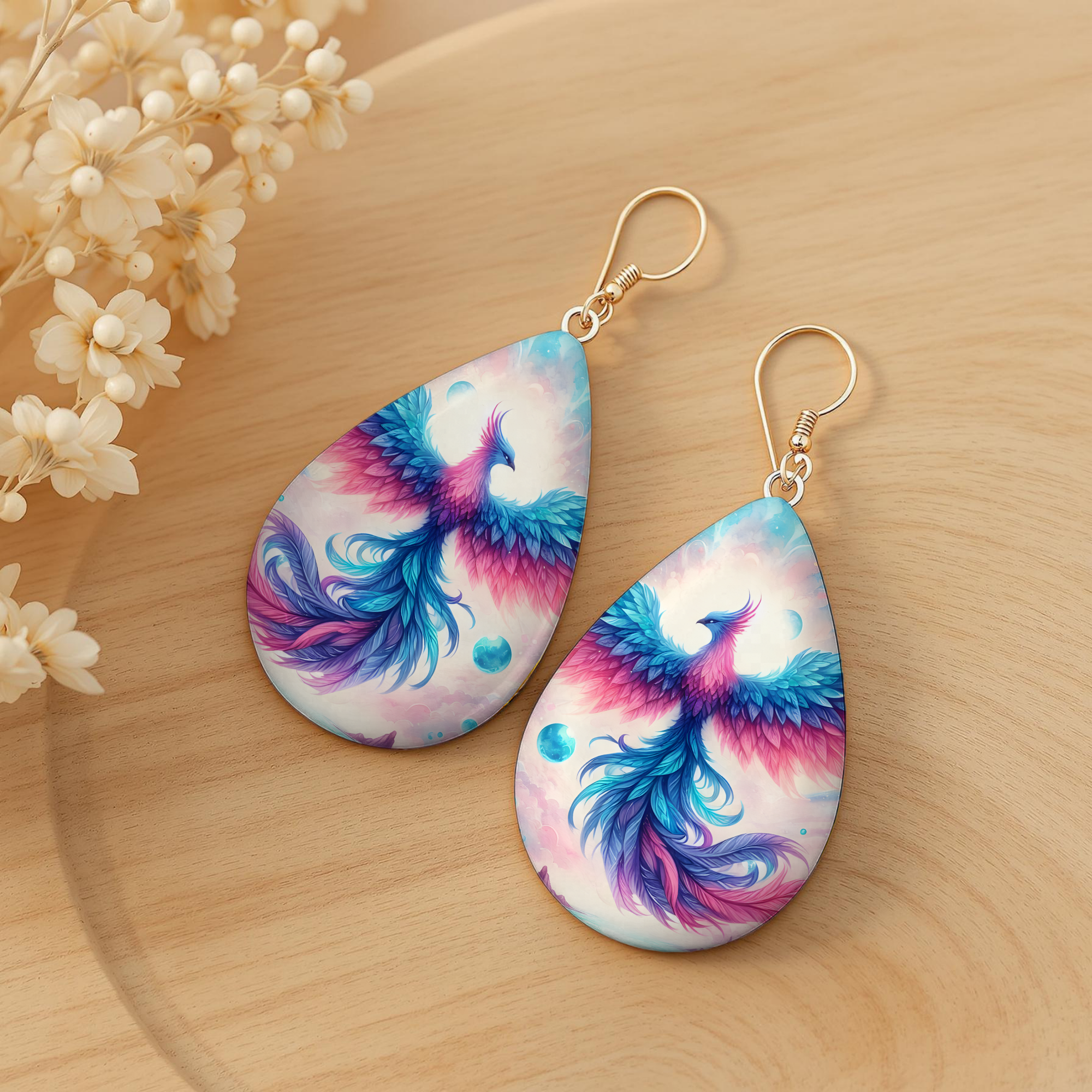 Phoenix Teardrop Earrings