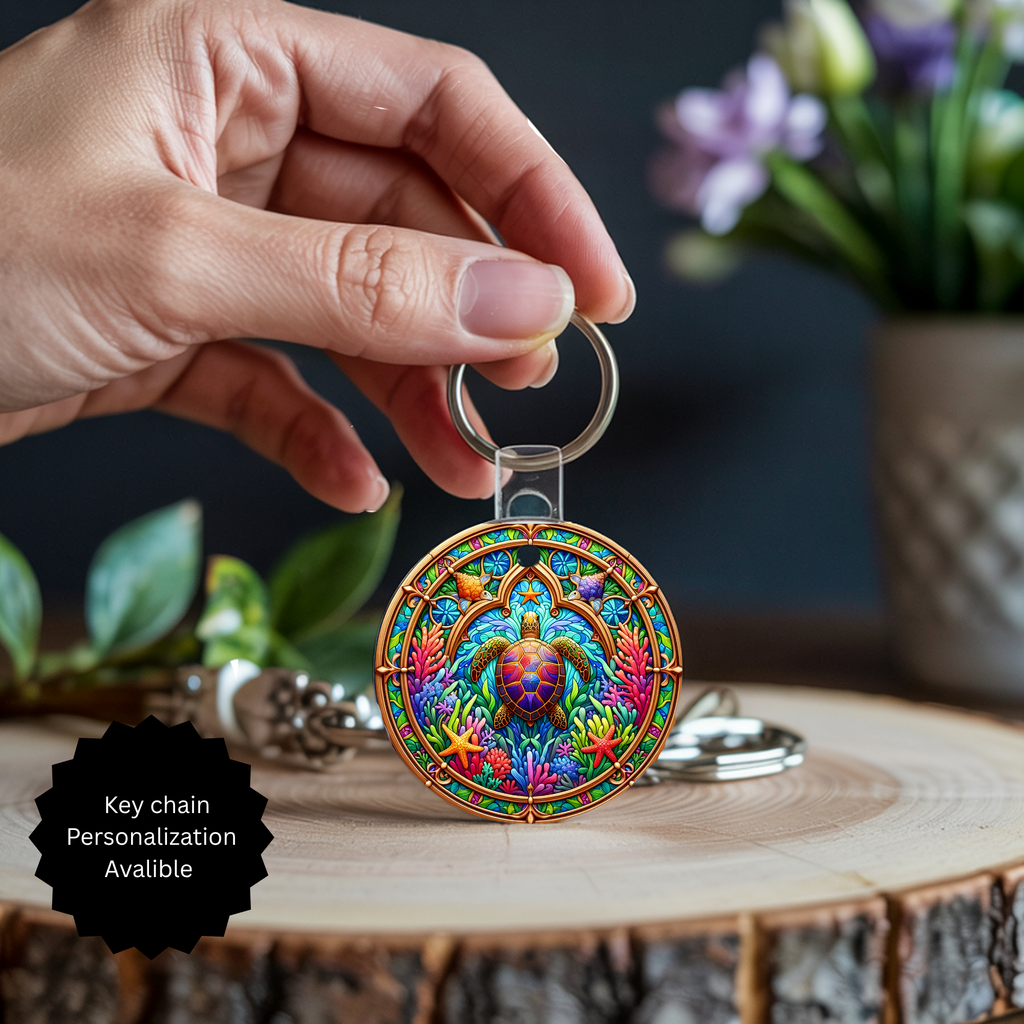 Sea Turtle Keychain