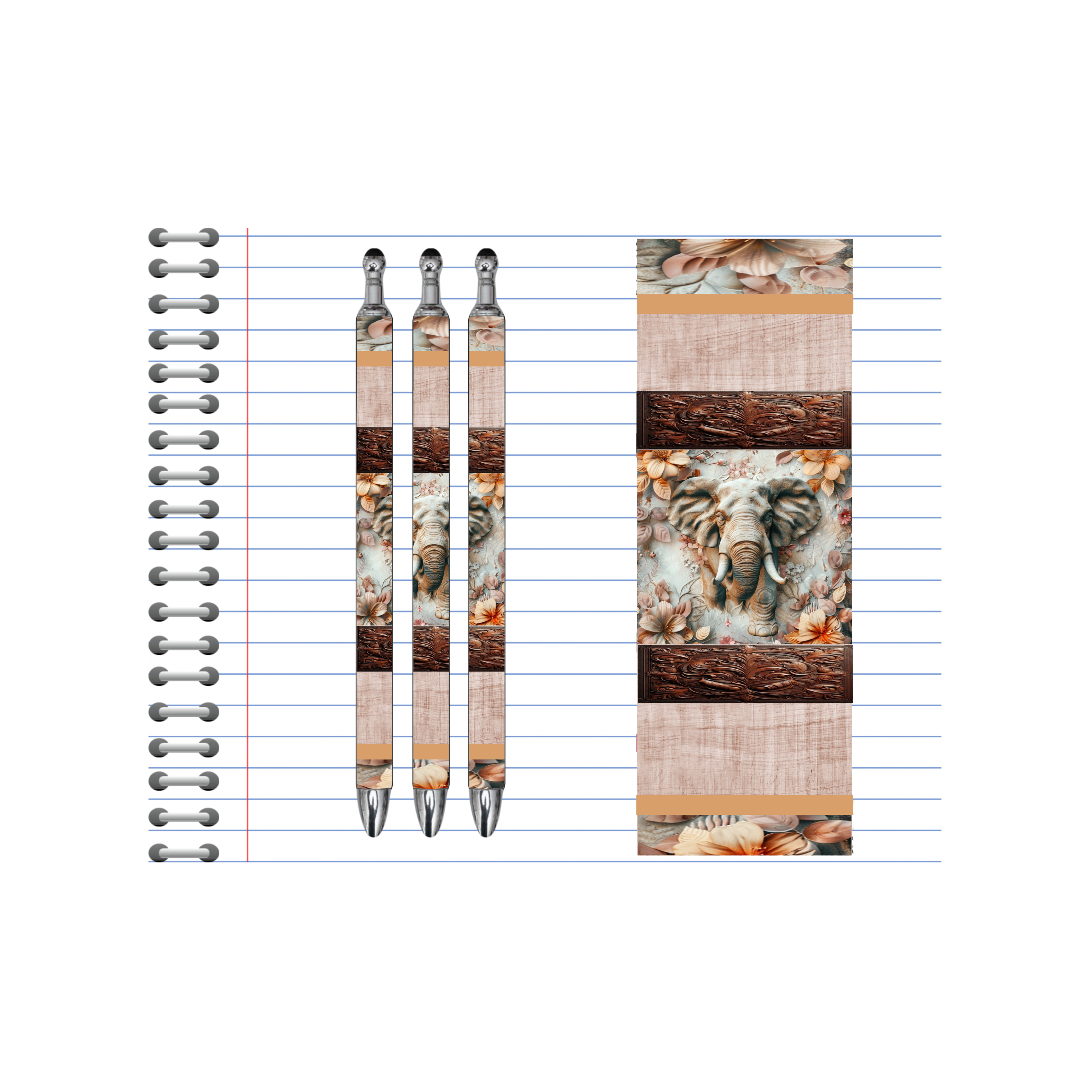 Refillable Pens, Elephant Images multiple options and Images available.