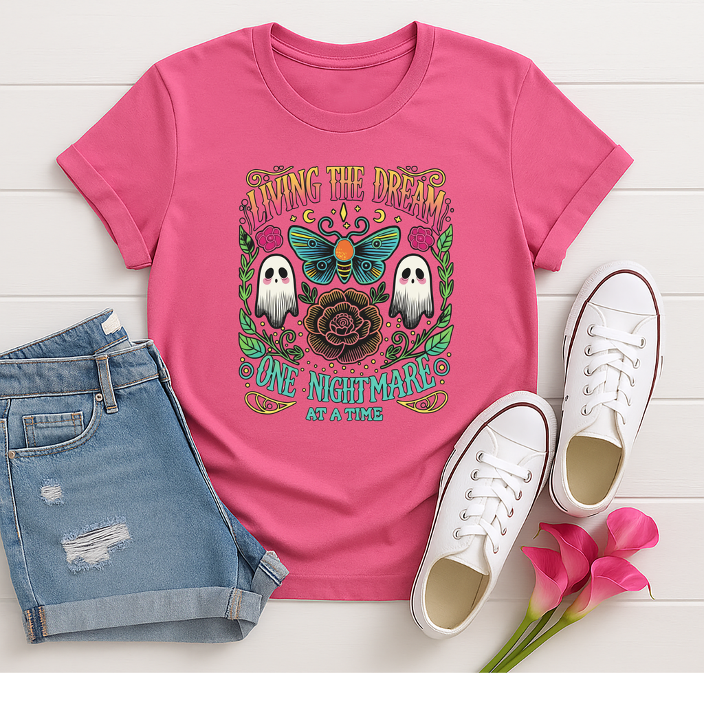 Living the Dream Bright Graphic Tee