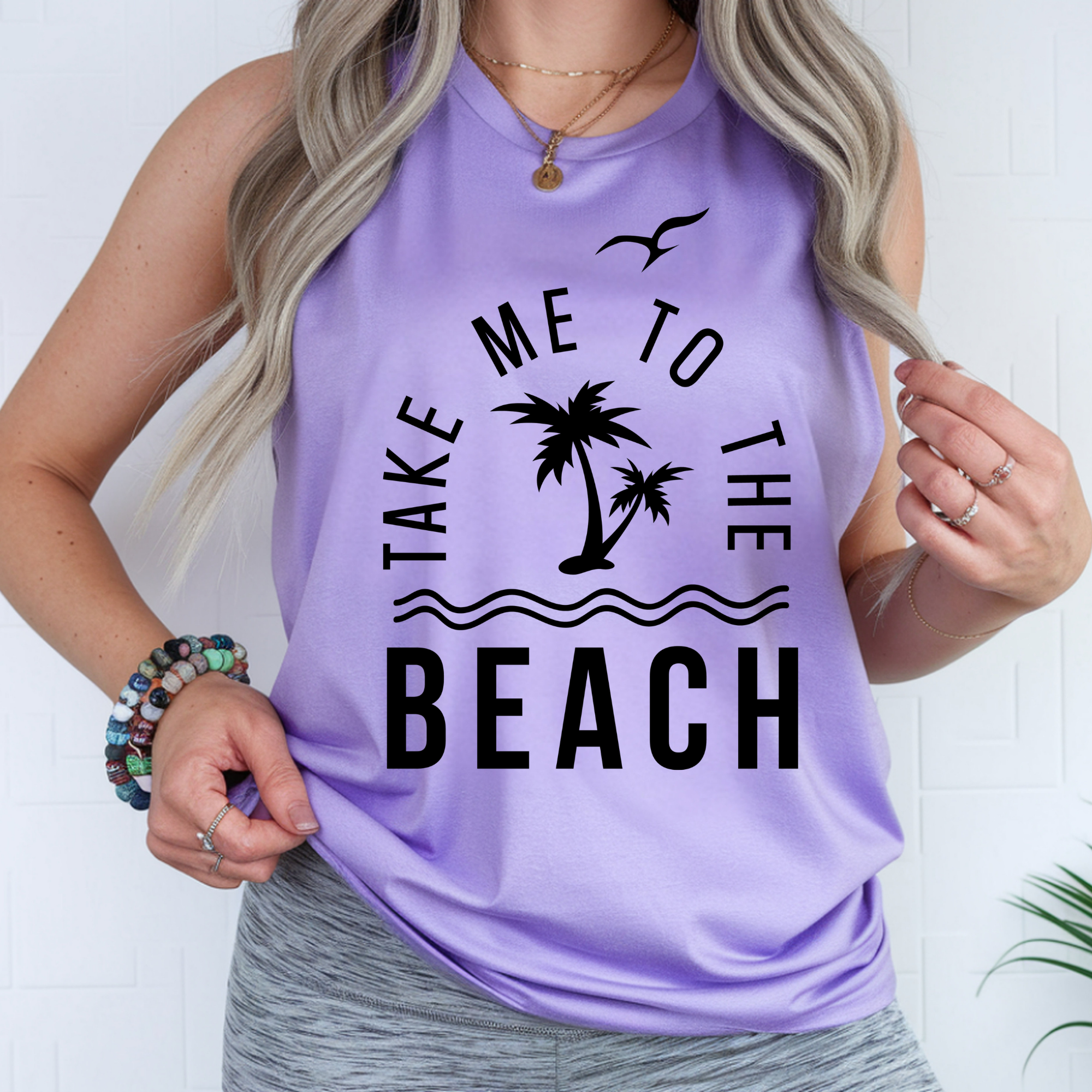 To the Beach Tank Top