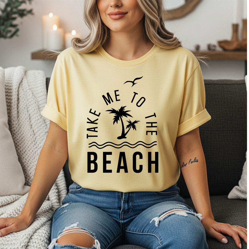 To the Beach Graphic Tee