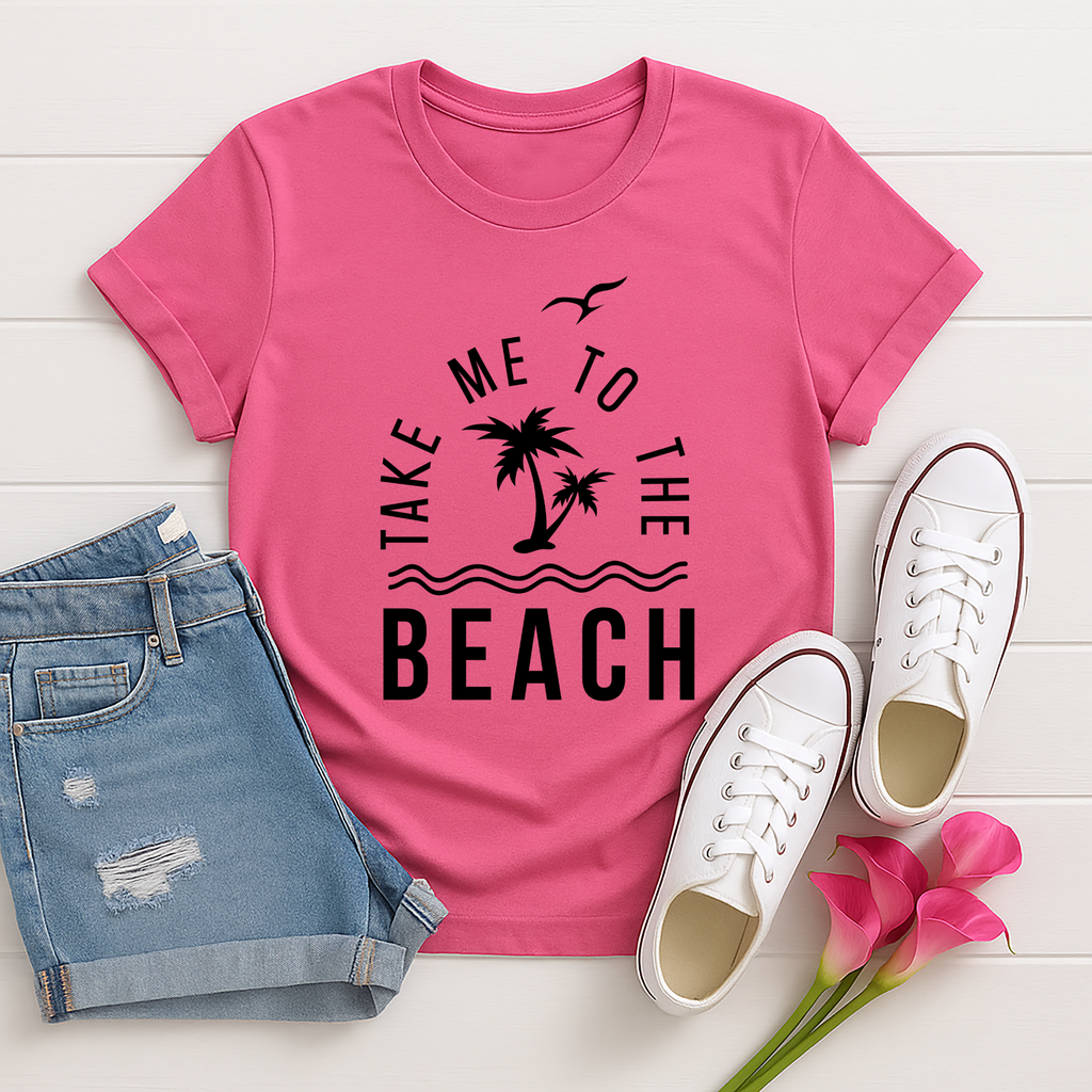 To the Beach Graphic Tee