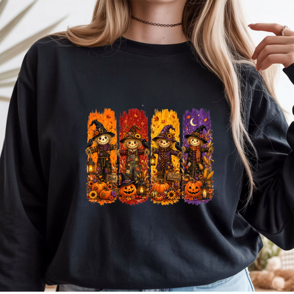Scarecrow Season Long-Sleeve T-Shirt