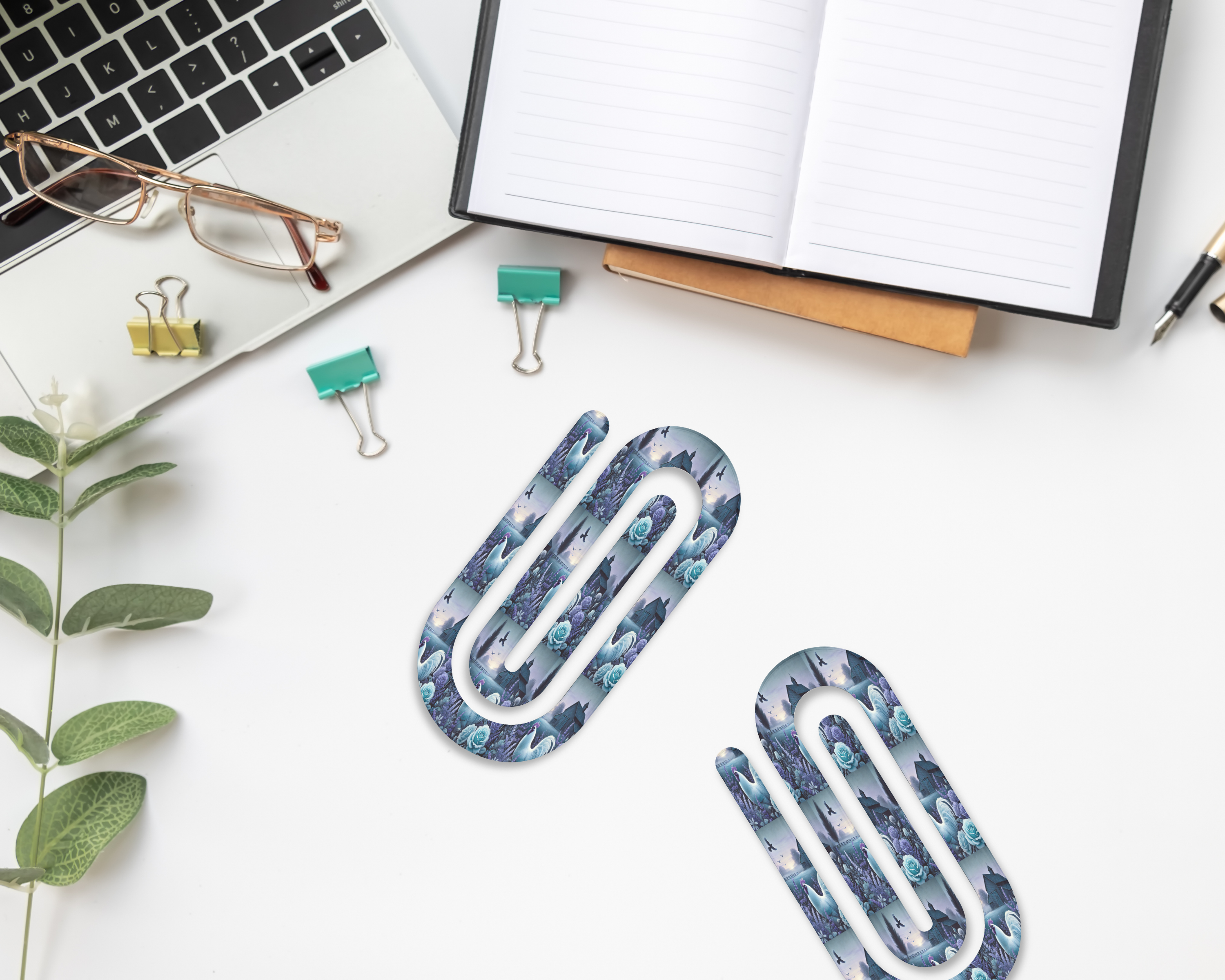 Cluck & Clip Jumbo Chicken paper Clips