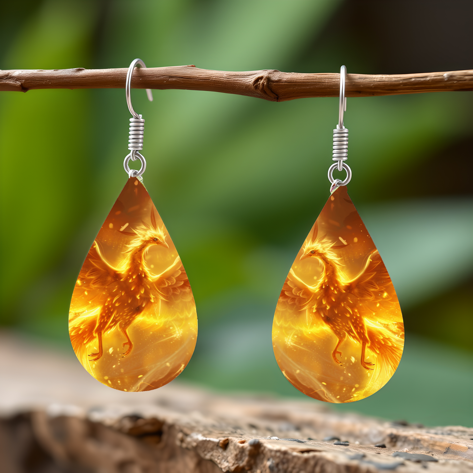 Phoenix Teardrop Earrings