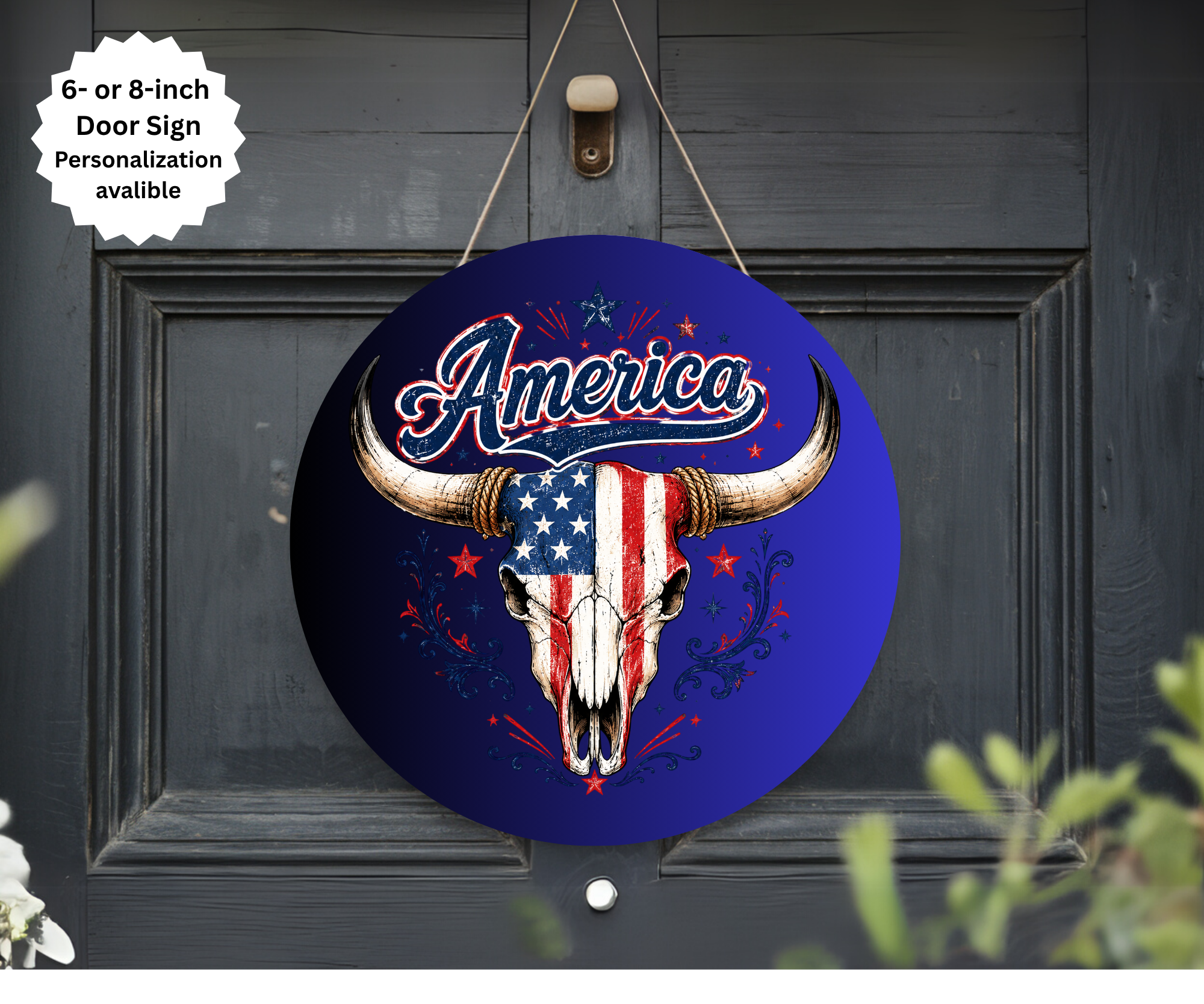 4th of July Door Signs