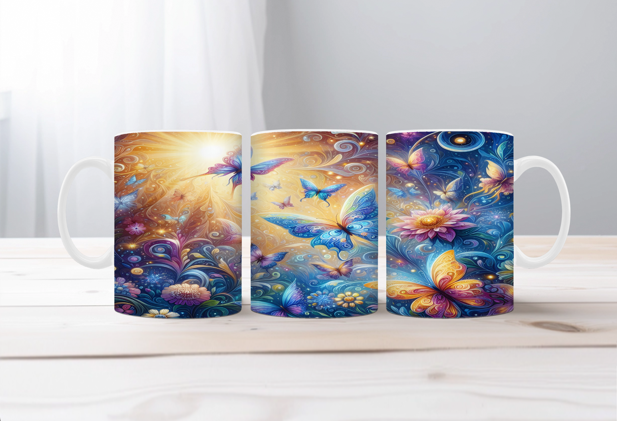 Butterfly Mugs. Two Sizes and Multiple images to choose from.
