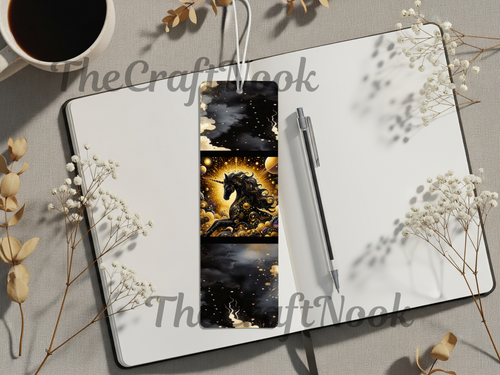 Aluminum Metal Bookmarks, Unicorn Images