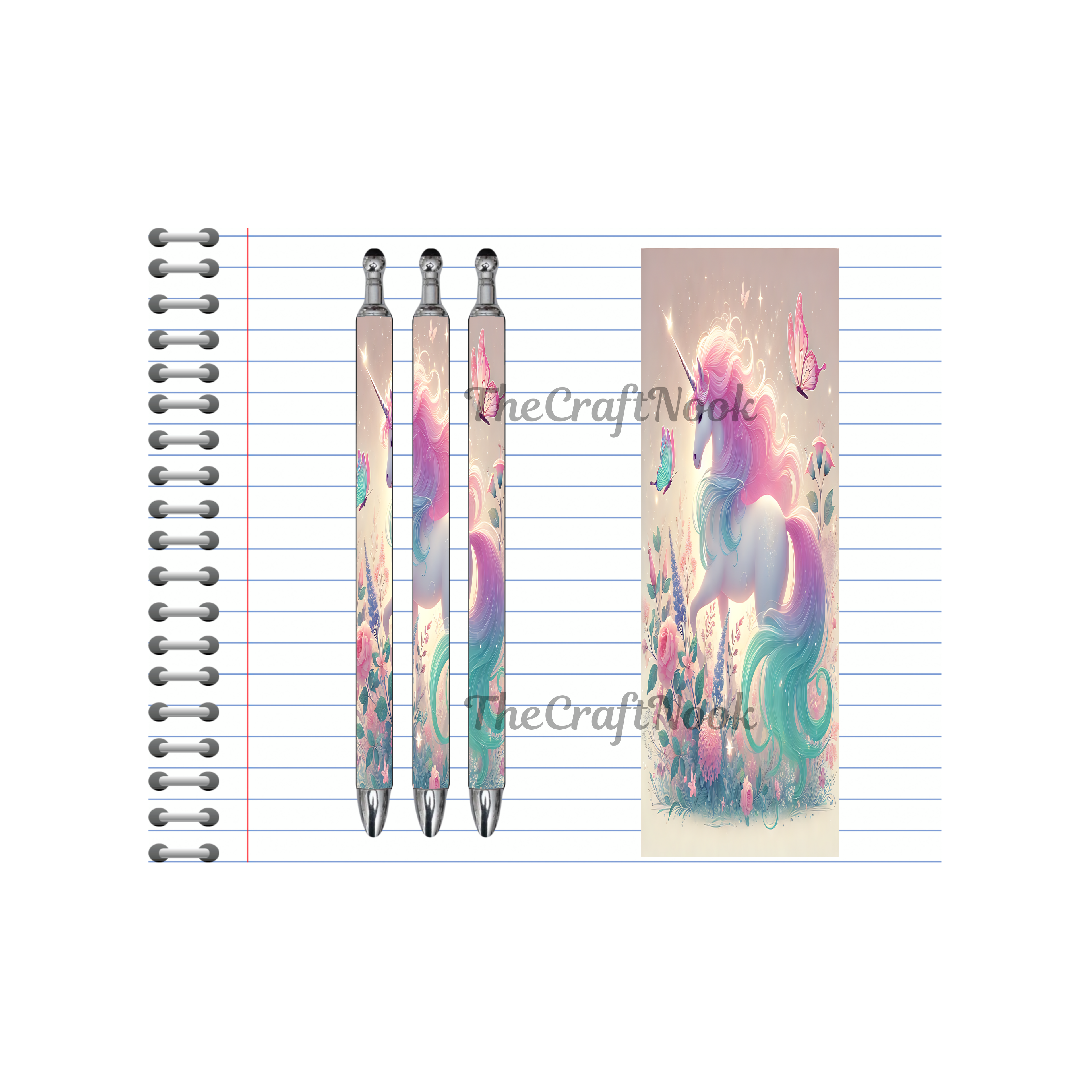 Refillable Pens, Unicorn Images multiple options and Images available.