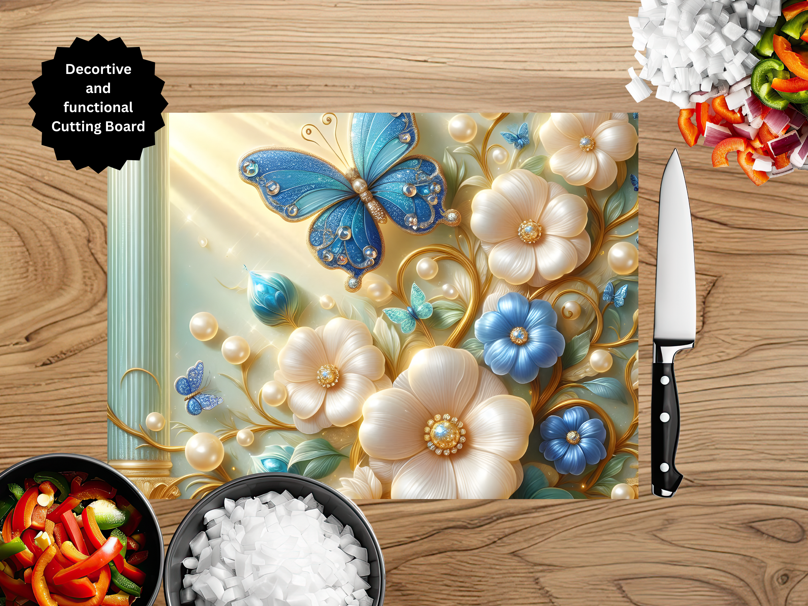 Butterfly Cutting Board