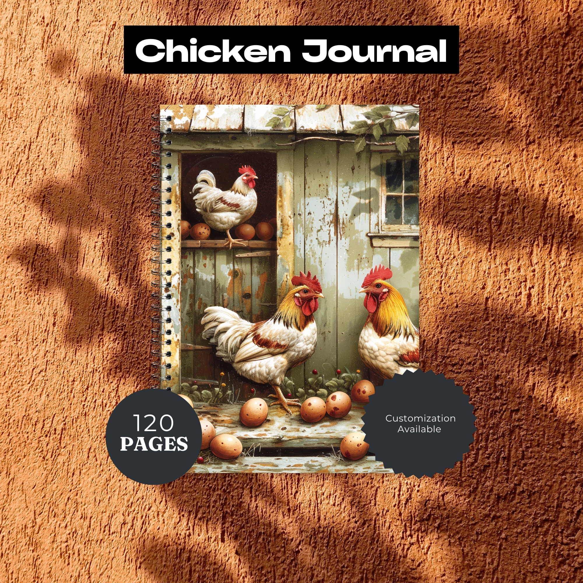 Cluck & Create Chicken Journals