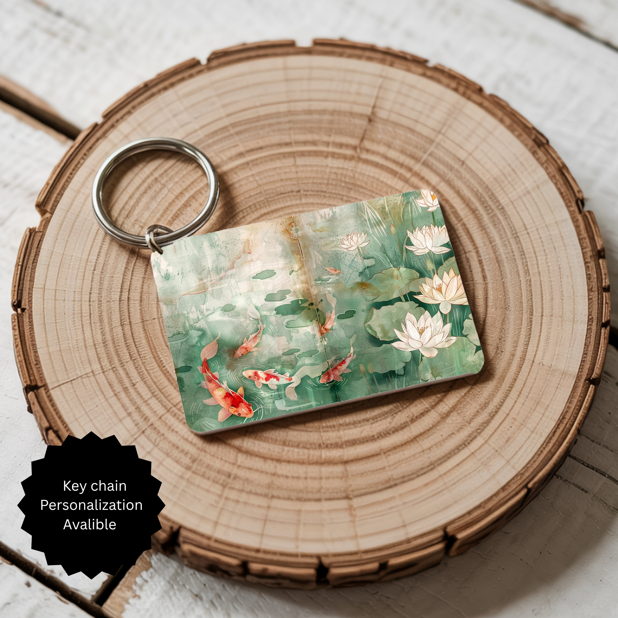 Koi Fish Keychain