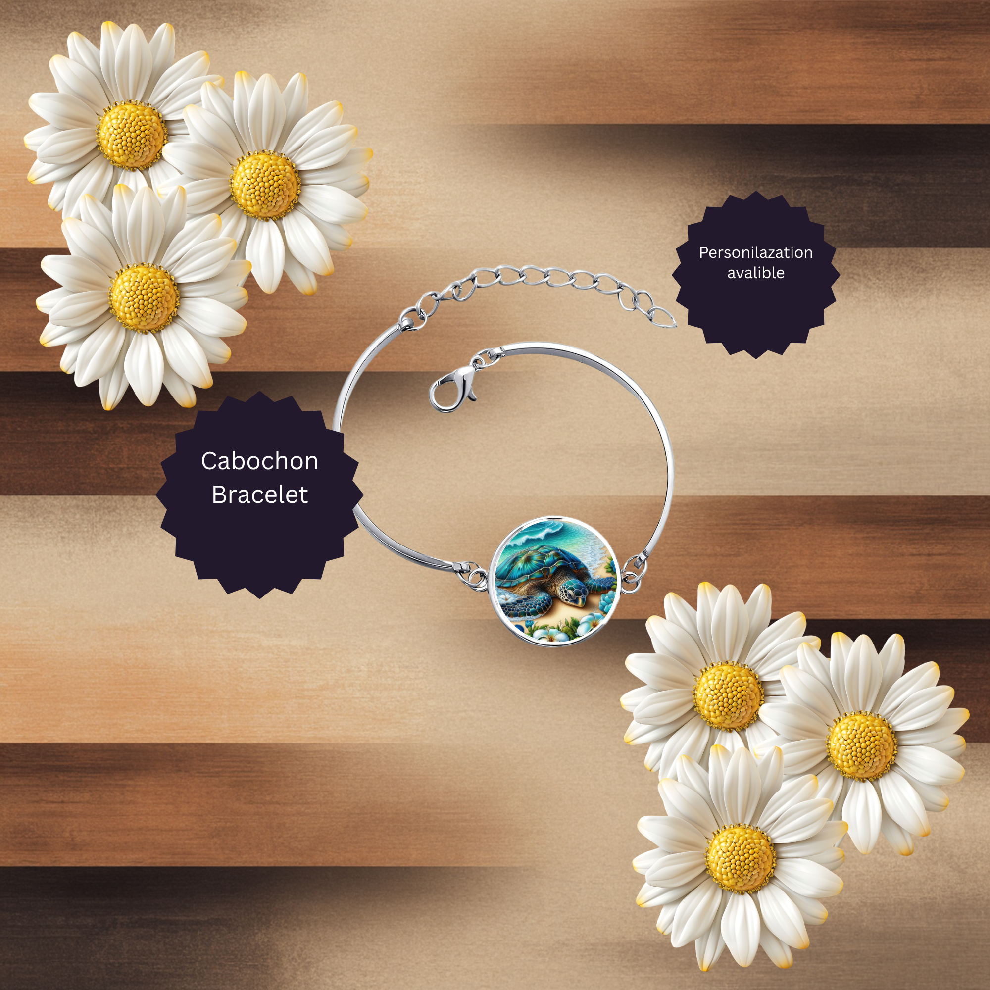 Sea Turtle Charm Bracelets