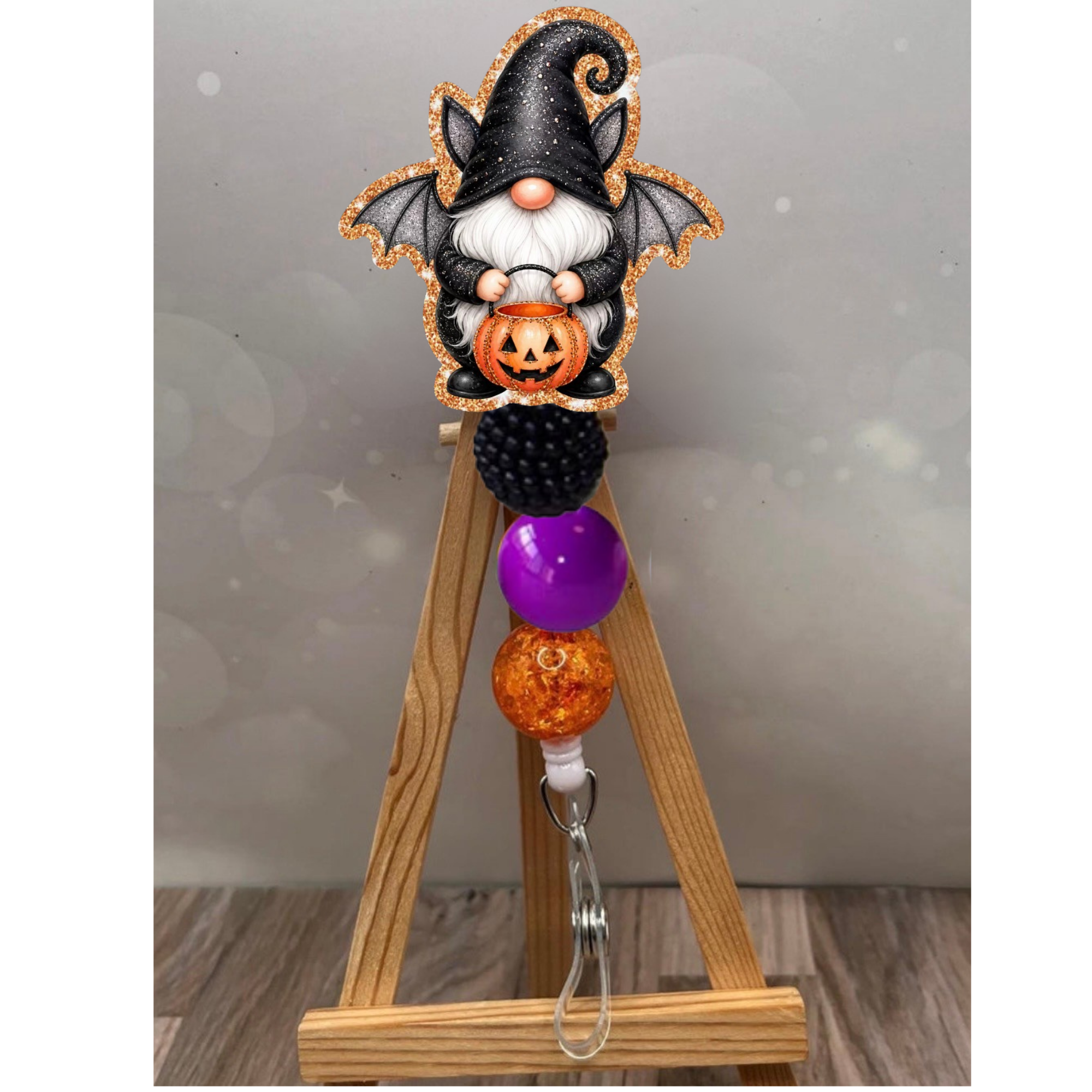 Bat Gnome Badge Pull