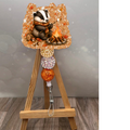 Fall Badger Badge Reel