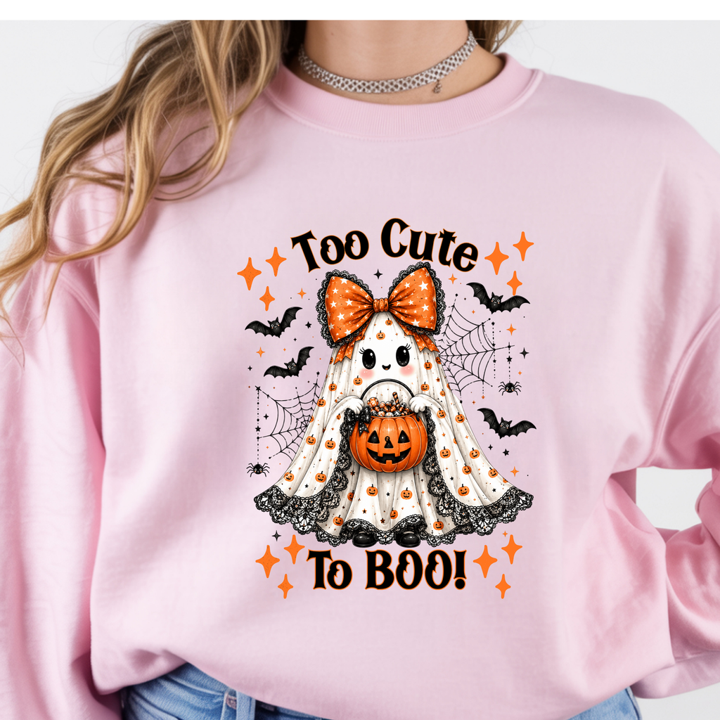 Too Cute to Boo Long Sleeve Tee
