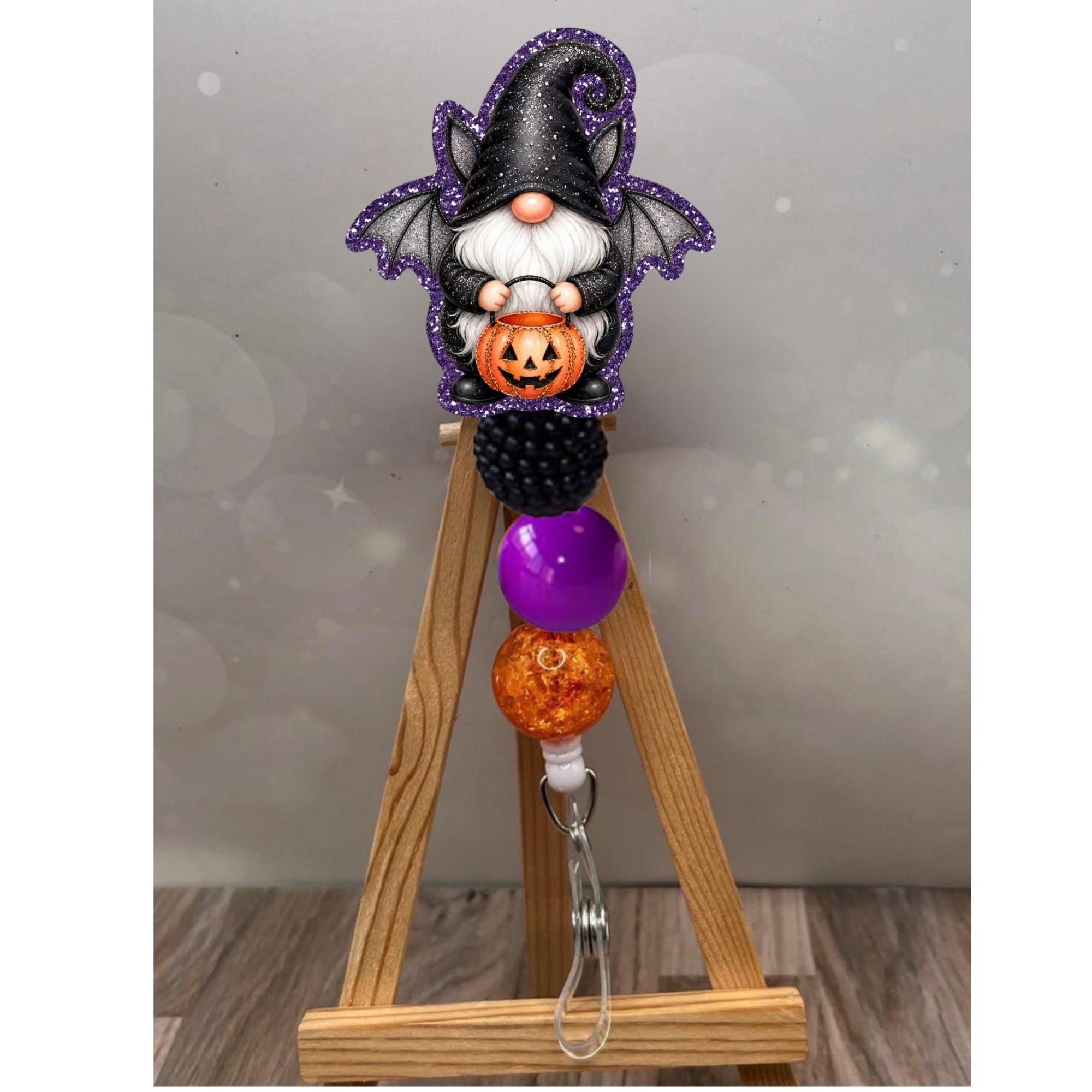 Bat Gnome Badge Pull