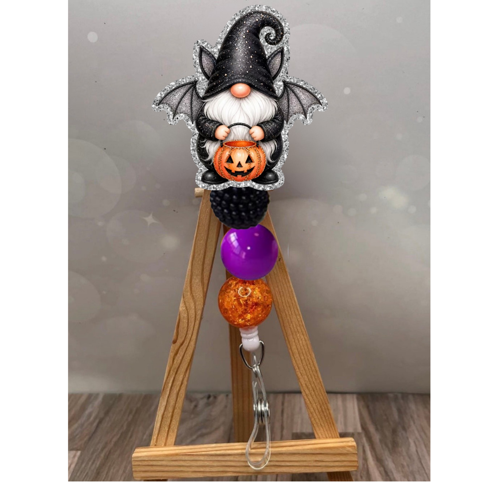 Bat Gnome Badge Pull