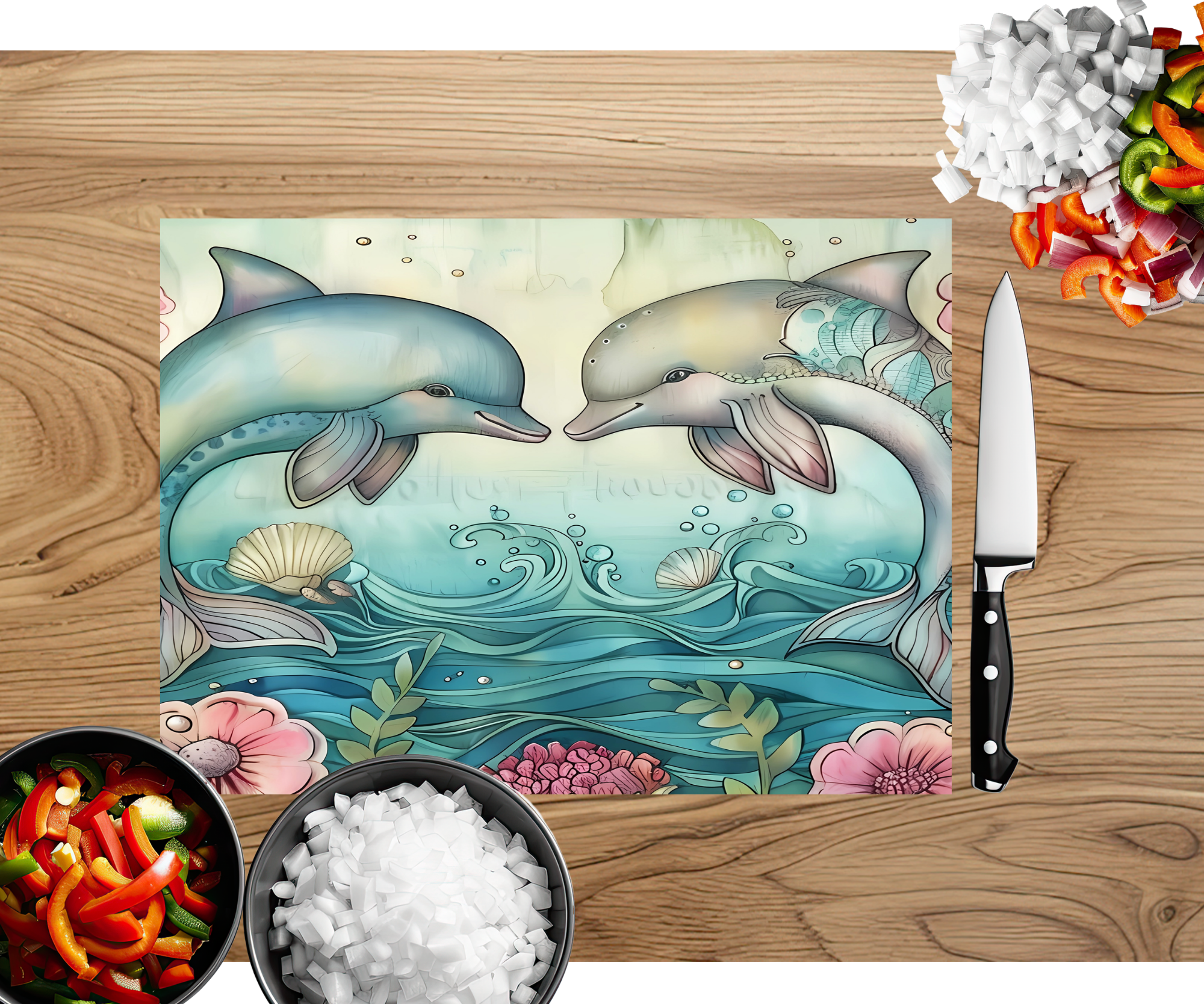 Make a Splash Dolphin Cutting Board