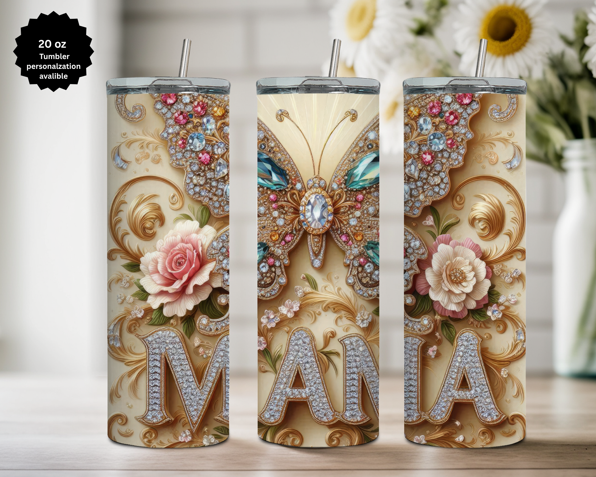 All Mother's 20 oz Stainless Steel Tumbler - Human, and Paws